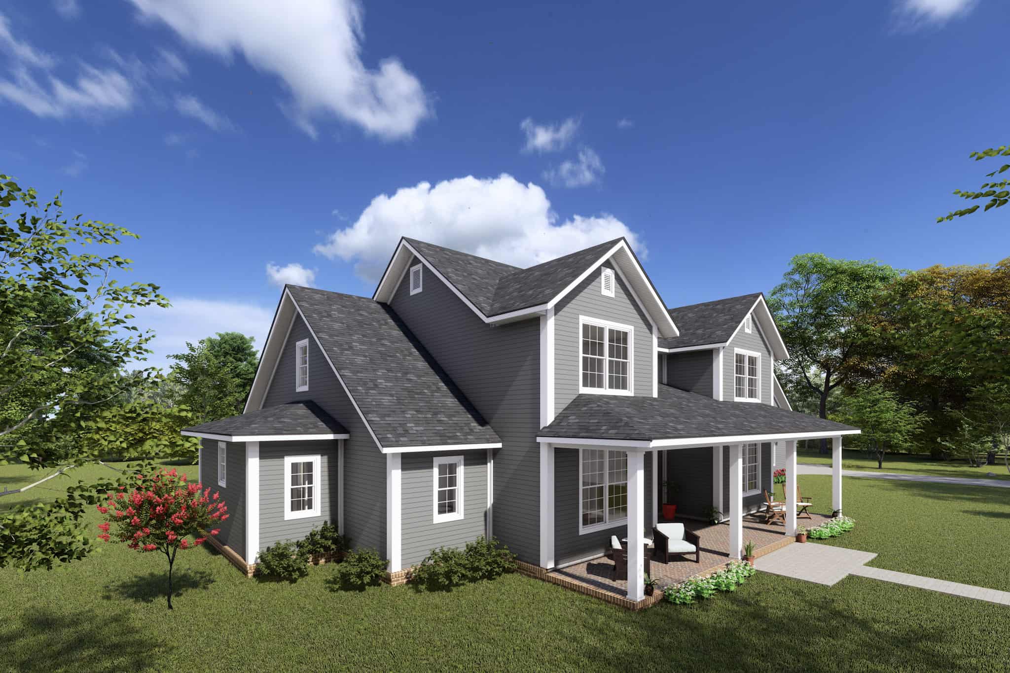Left Side View of this 4-Bedroom,2693 Sq Ft Plan -178-1418
