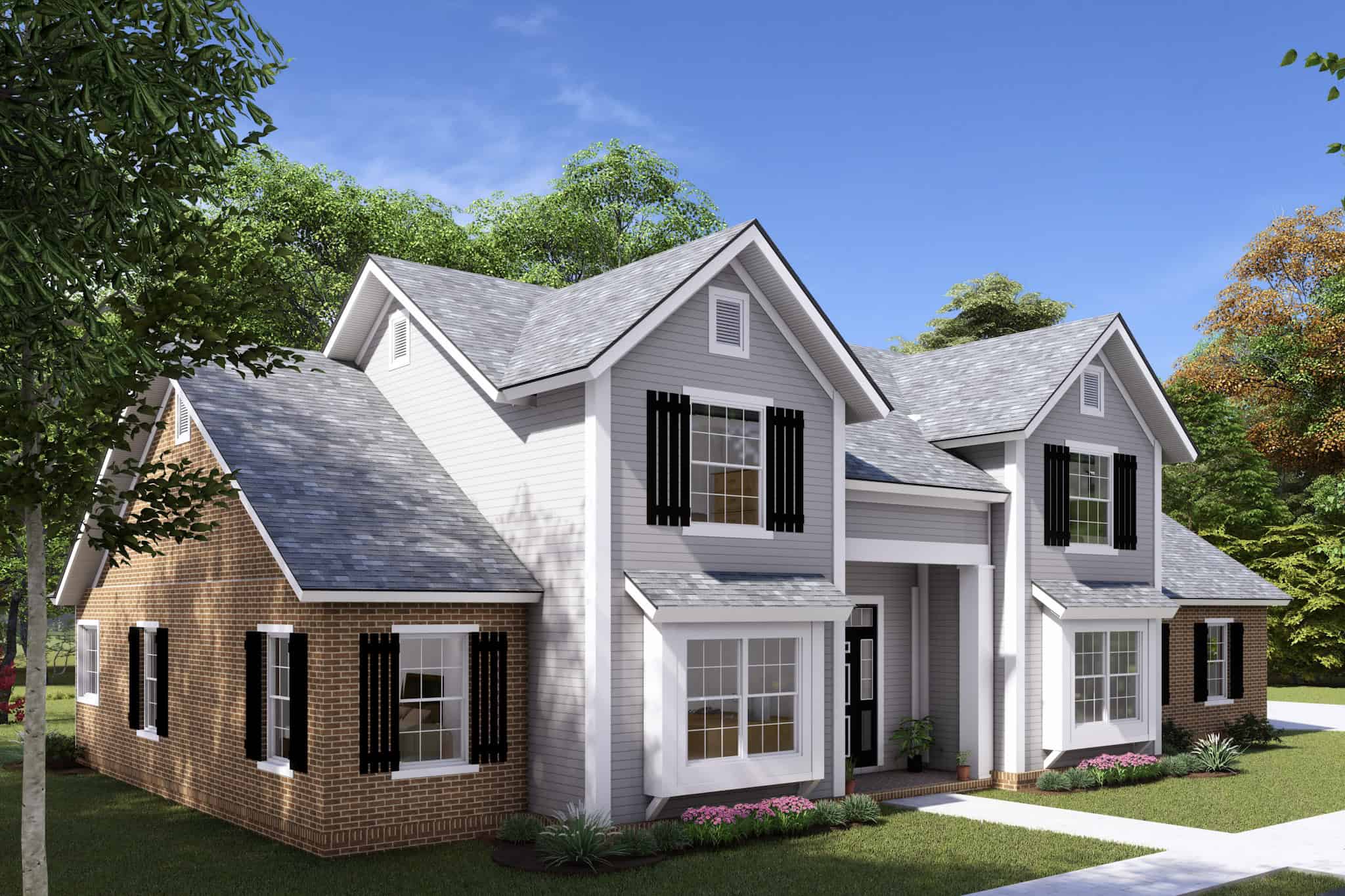 Left Side View of this 3-Bedroom,2060 Sq Ft Plan -178-1431
