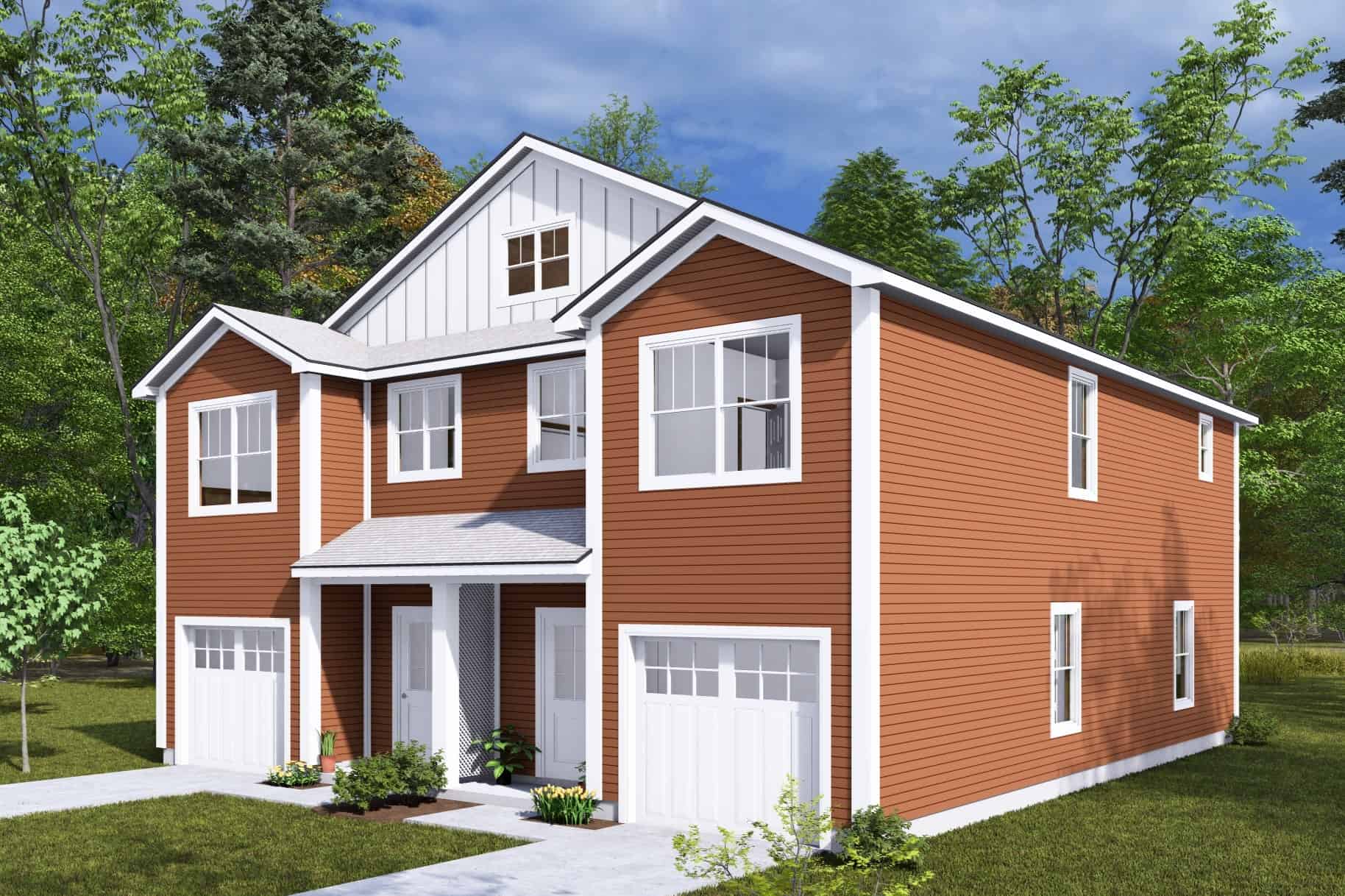 Side View of this 6-Bedroom,2920 Sq Ft Plan -178-1459