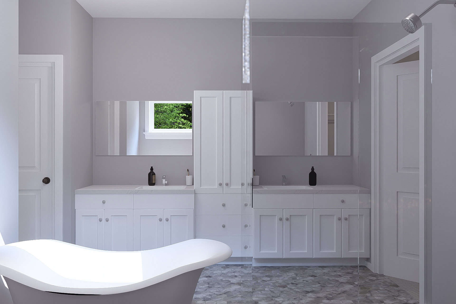 Master Bathroom: Sink/Vanity of this 4-Bedroom,1746 Sq Ft Plan -178-1476