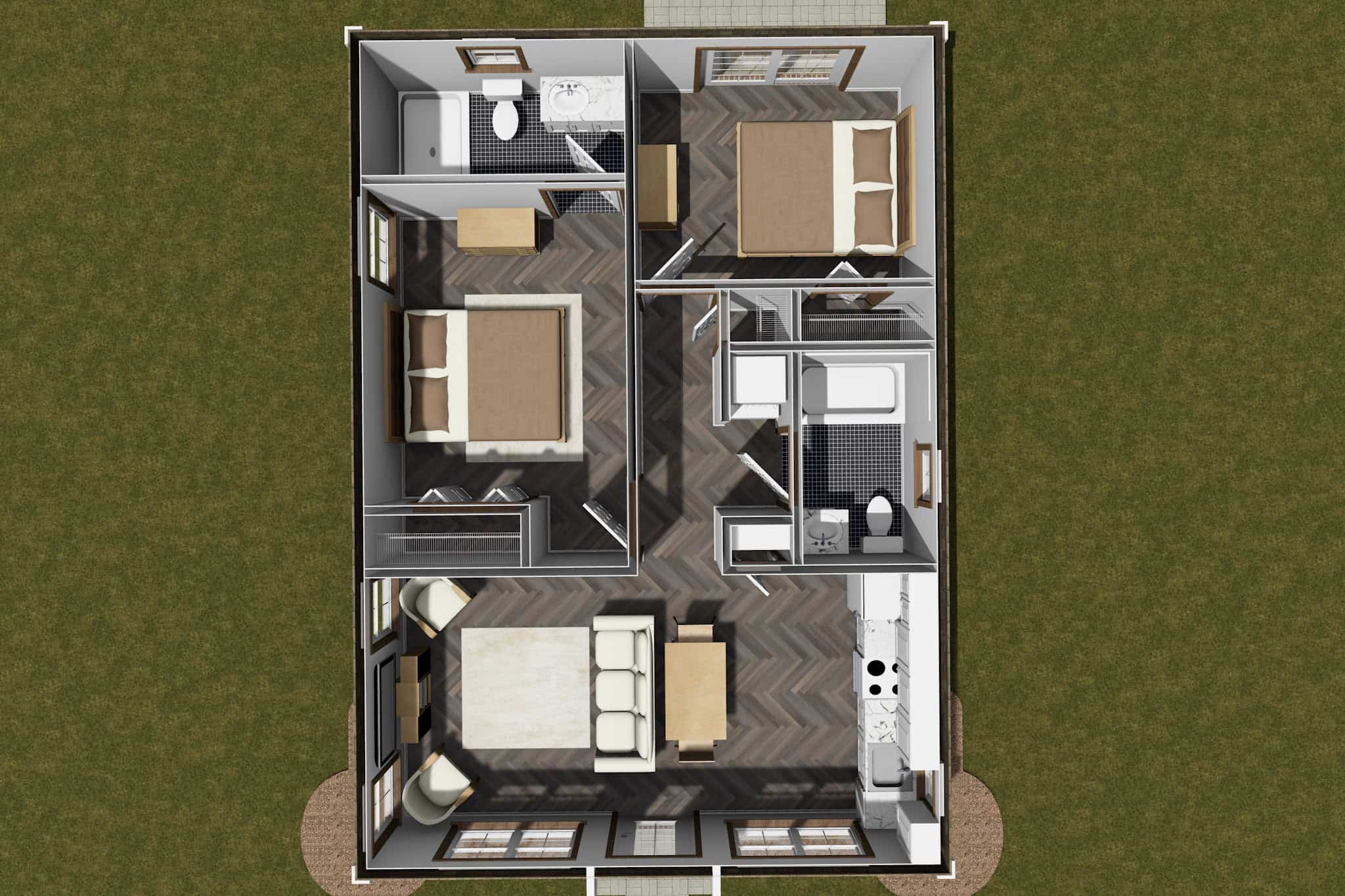 Home Other Image of this 2-Bedroom,693 Sq Ft Plan -178-1488