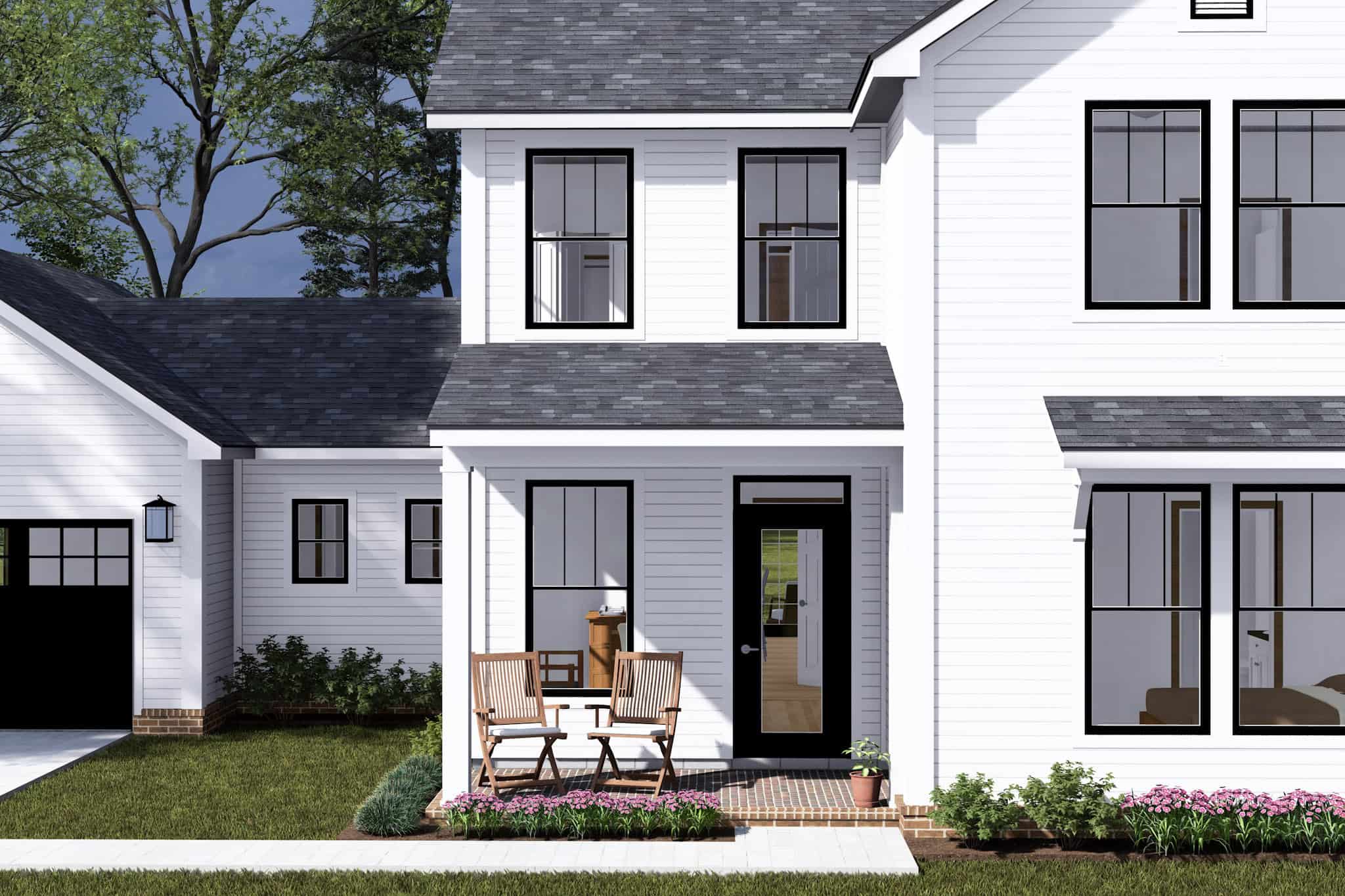 Porch of this 3-Bedroom,1762 Sq Ft Plan -178-1493