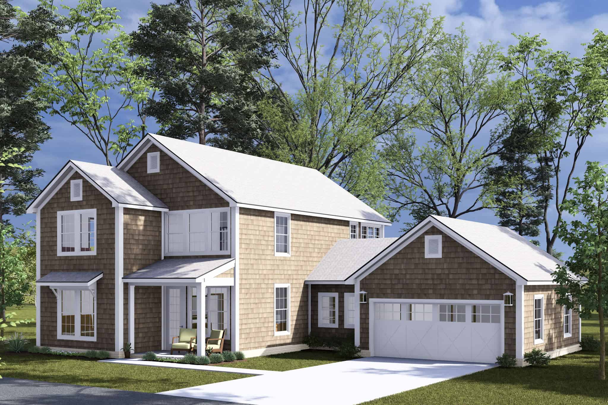 Right Side View of this 4-Bedroom,2275 Sq Ft Plan -178-1497