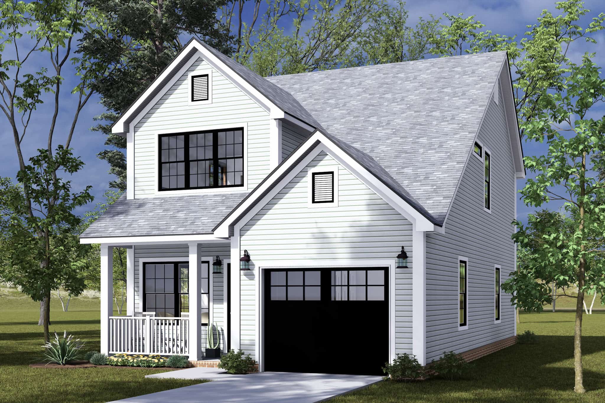 Right Side View of this 3-Bedroom,1491 Sq Ft Plan -178-1500
