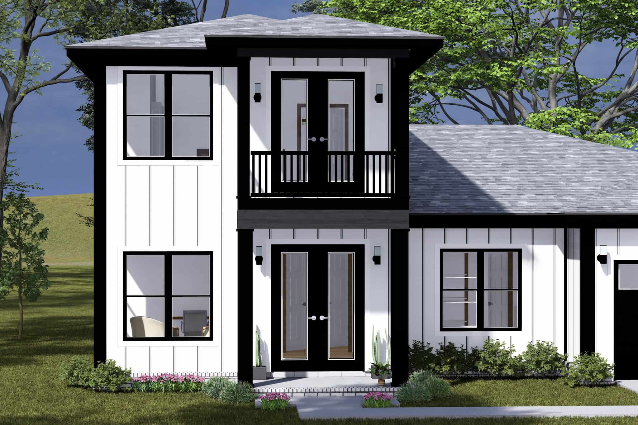 Porch of this 3-Bedroom,2038 Sq Ft Plan -178-1502