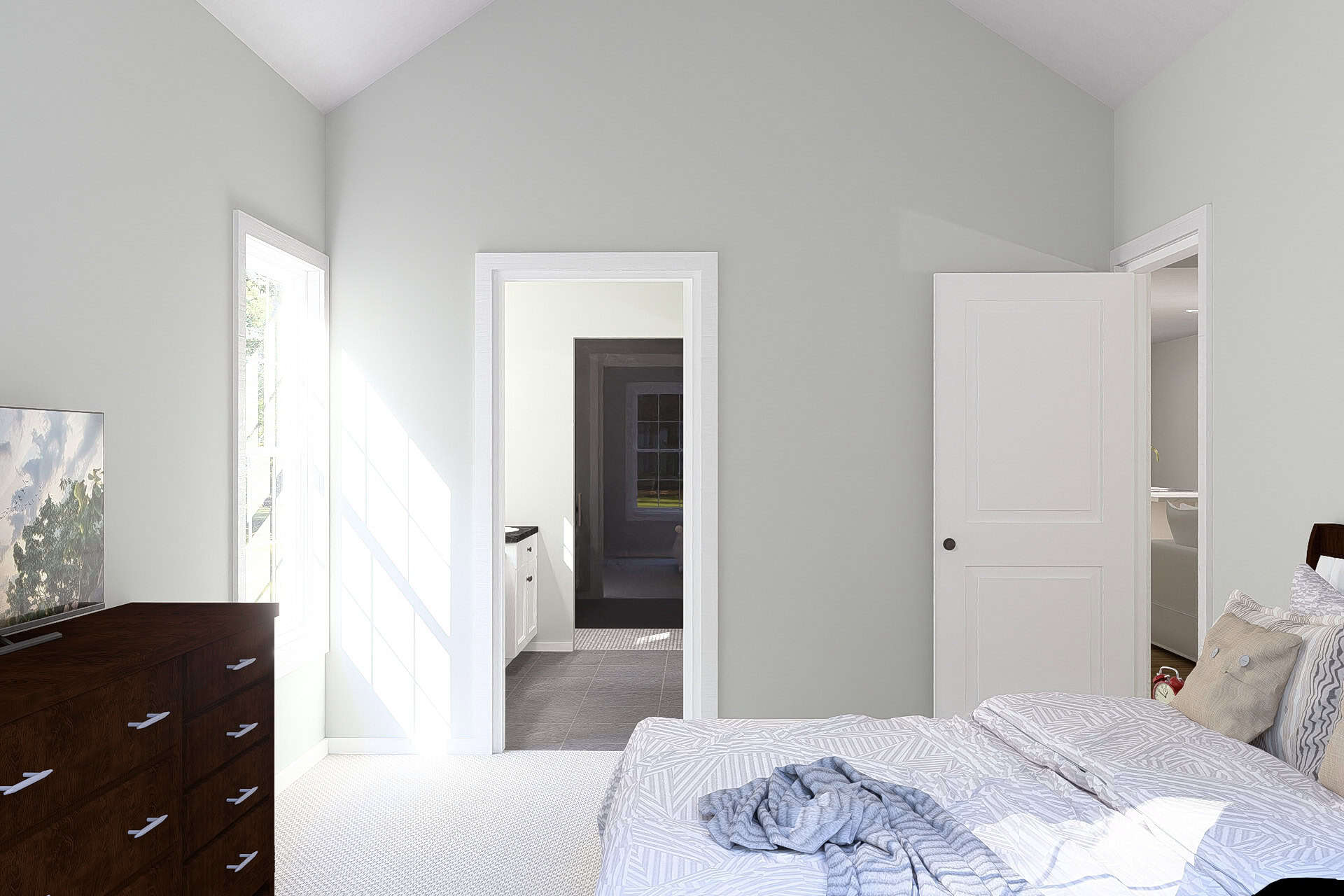 Master Bedroom of this 2-Bedroom,1172 Sq Ft Plan -178-1503