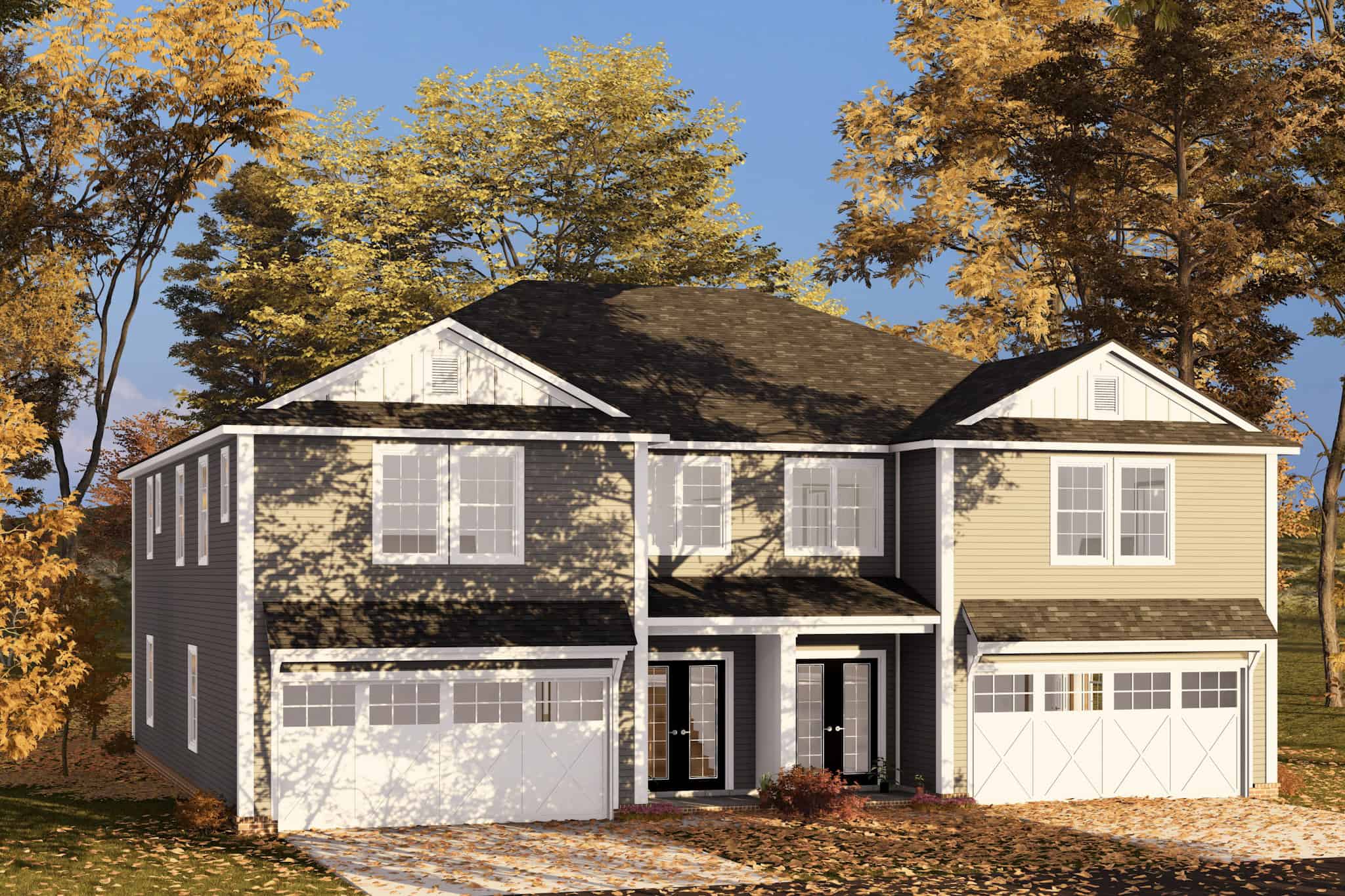Front View of this 8-Bedroom,4096 Sq Ft Plan -178-1504