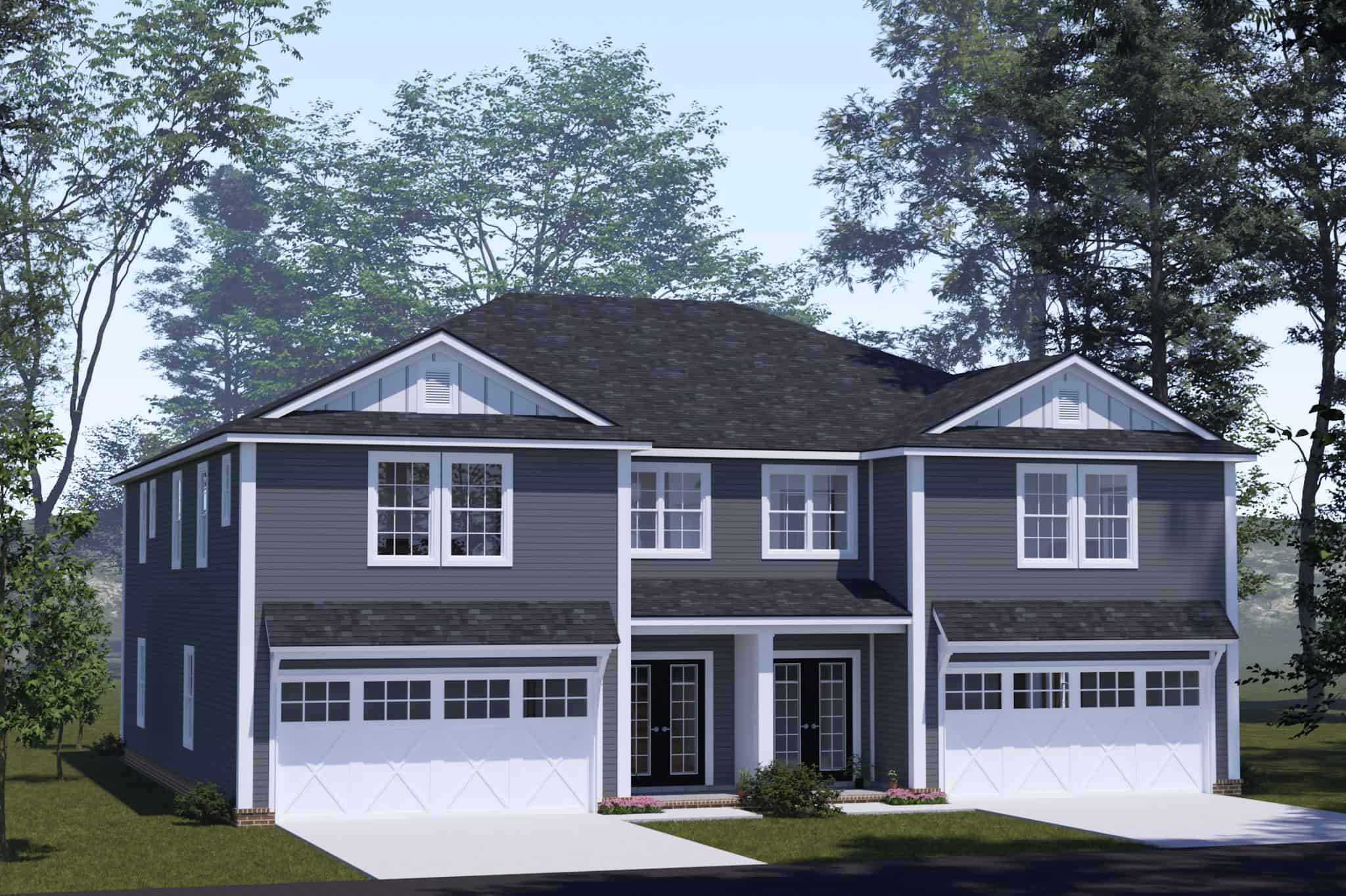 Front View of this 8-Bedroom,4096 Sq Ft Plan -178-1504