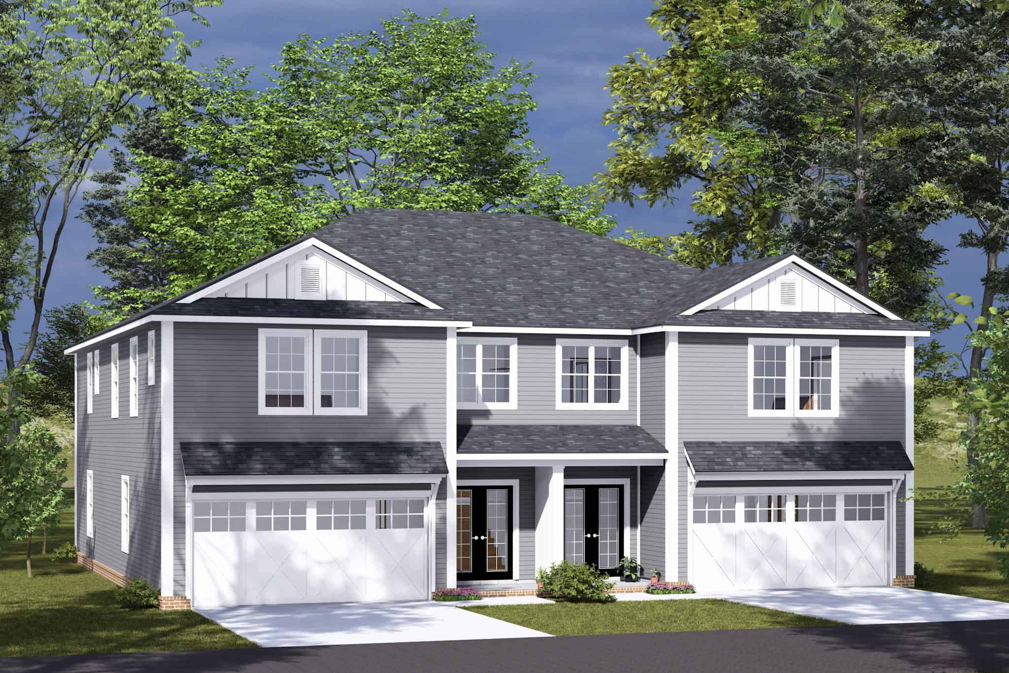 Front View of this 8-Bedroom,4096 Sq Ft Plan -178-1504