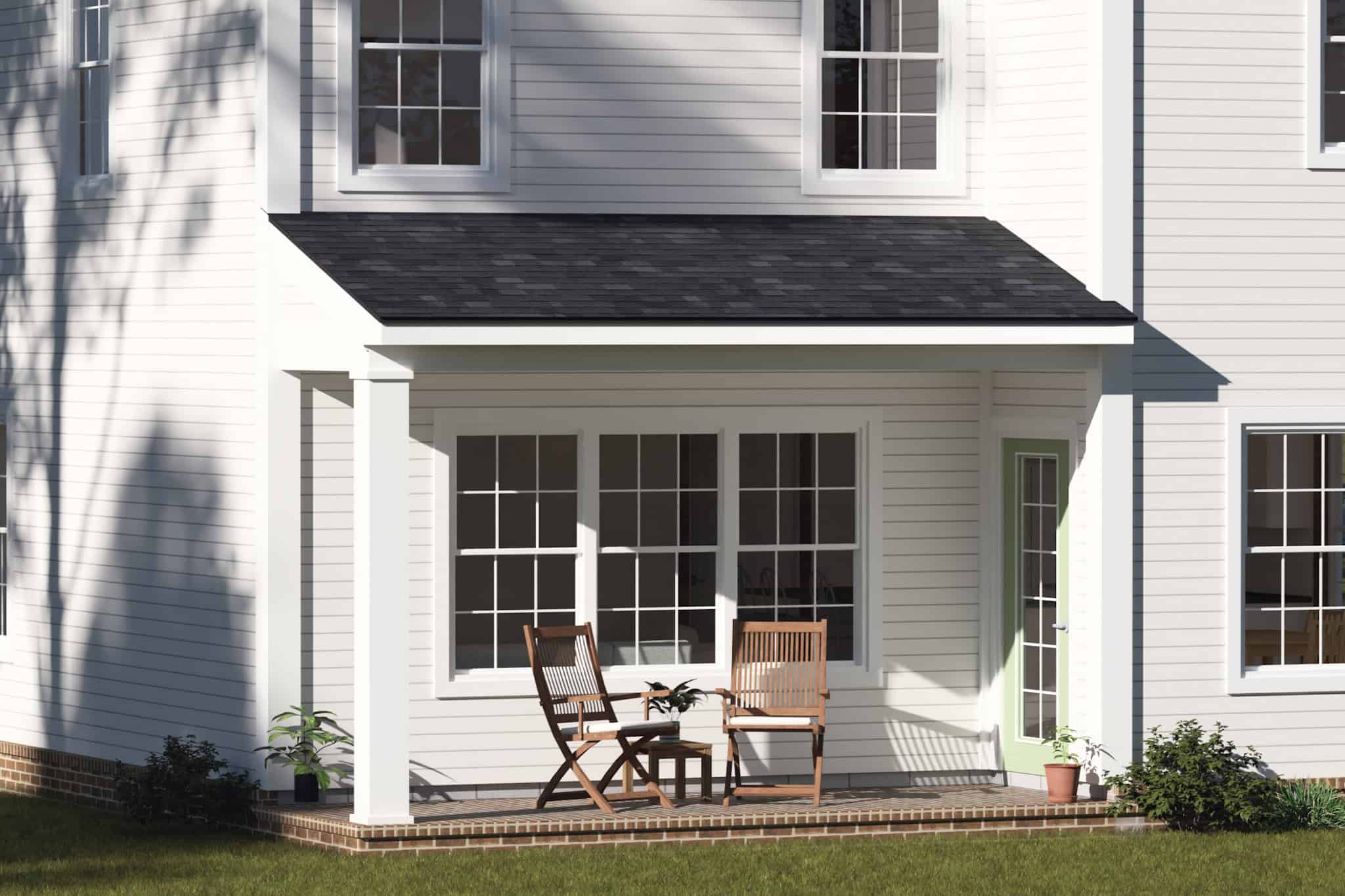 Porch of this 4-Bedroom,2048 Sq Ft Plan -178-1507