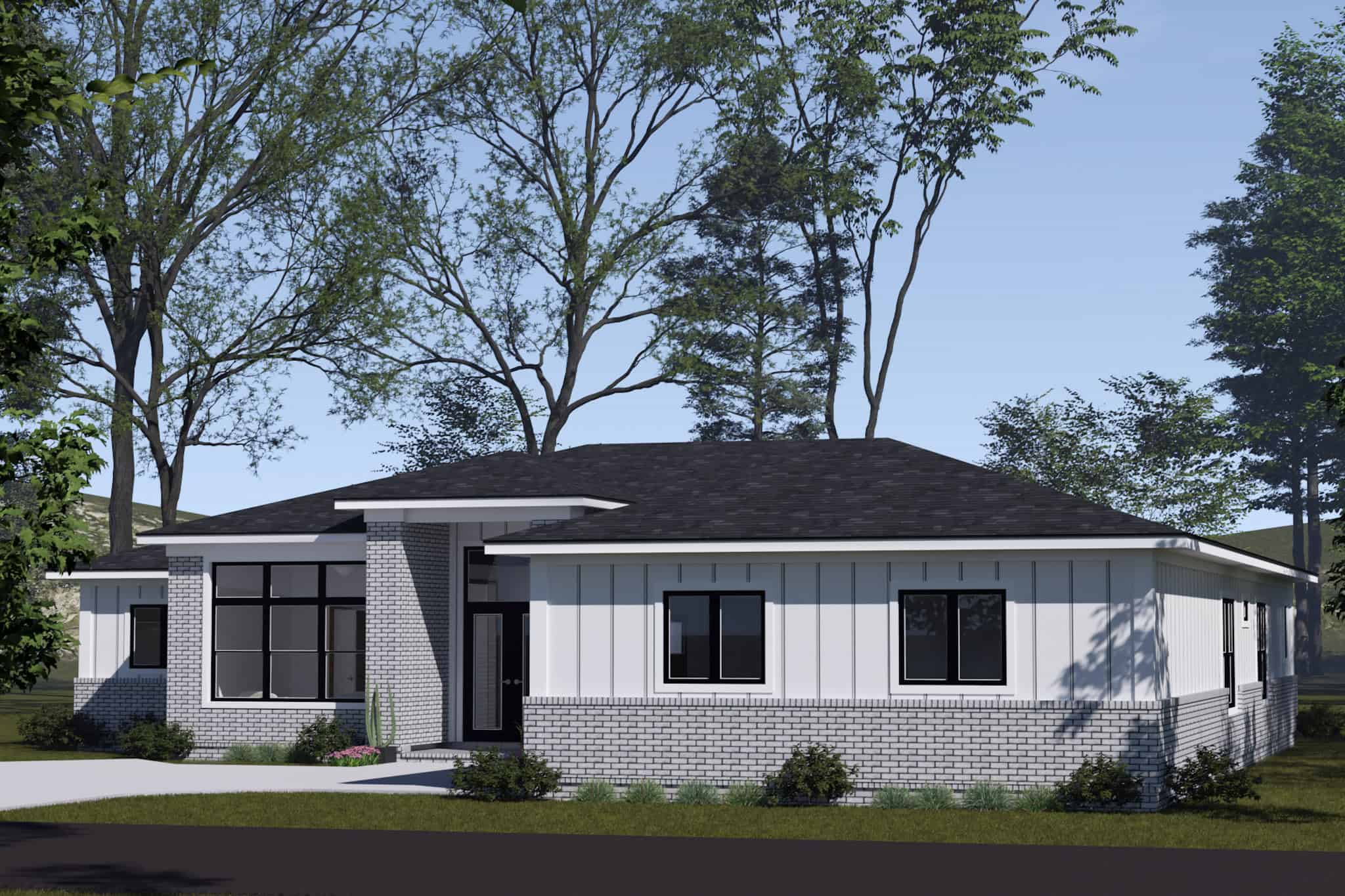 Right Side View of this 4-Bedroom,2289 Sq Ft Plan -178-1508