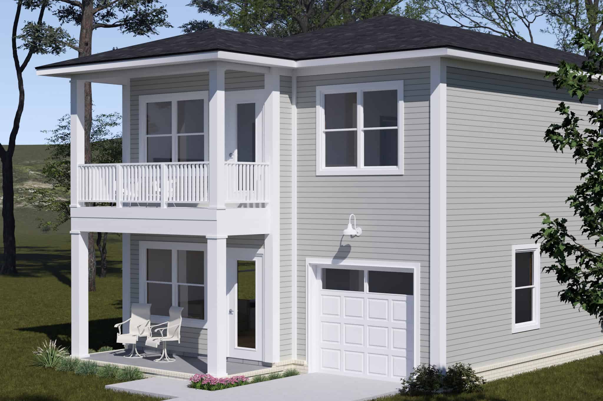 Garage of this 3-Bedroom,1958 Sq Ft Plan -178-1511