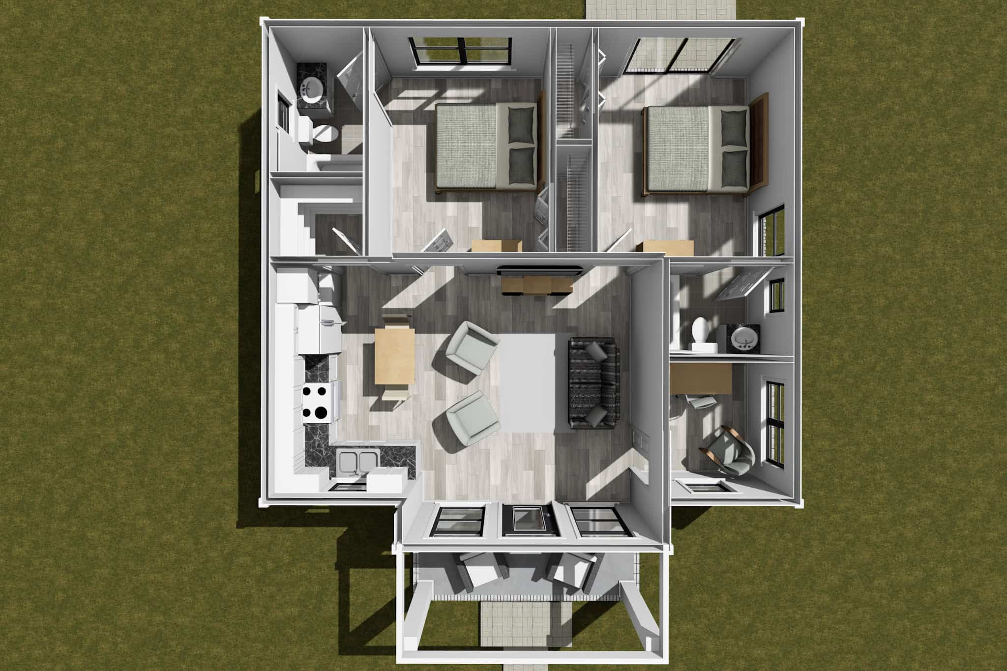 Home Other Image of this 2-Bedroom,820 Sq Ft Plan -178-1517