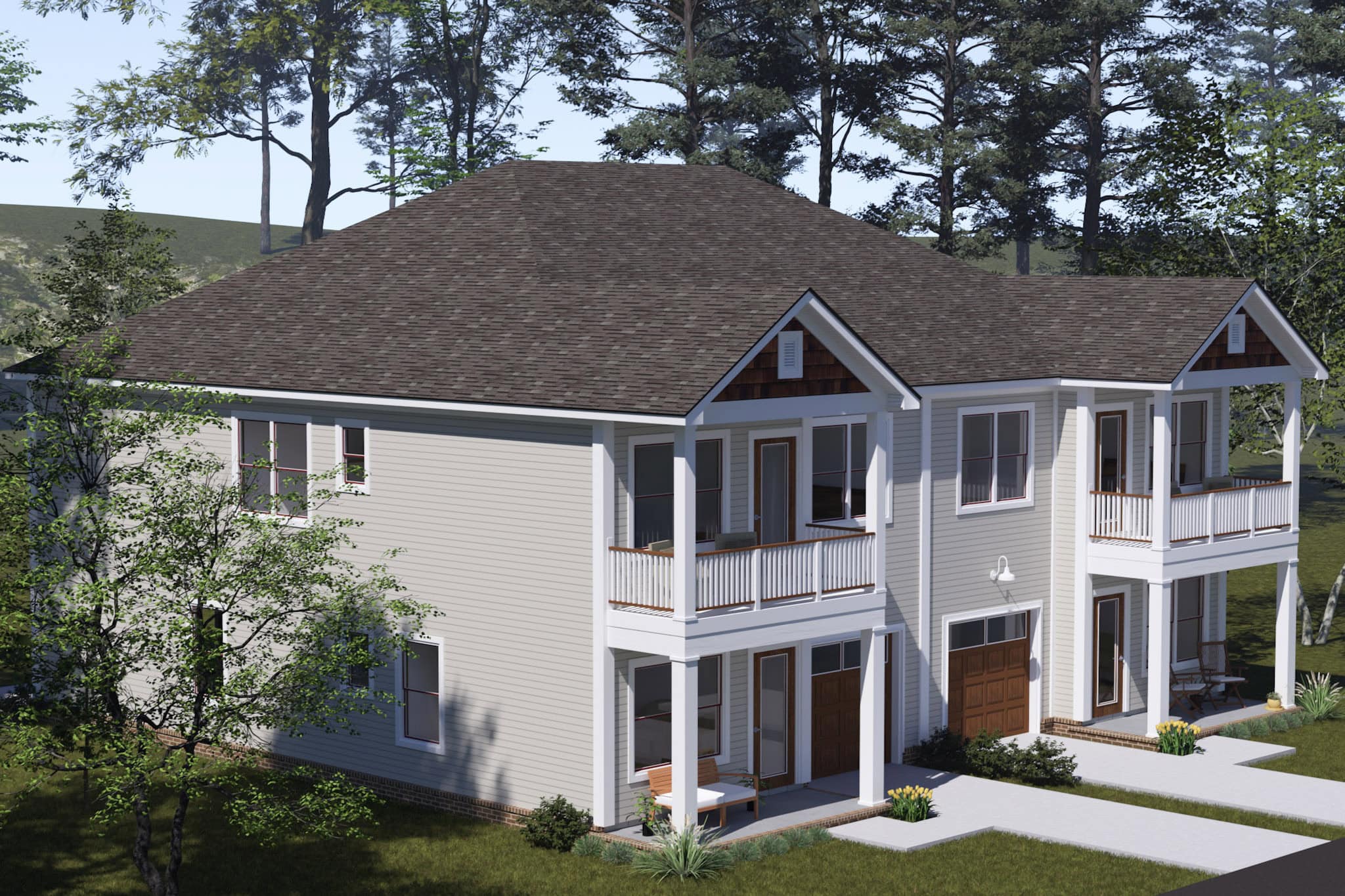 Left Side View of this 6-Bedroom,3962 Sq Ft Plan -178-1519