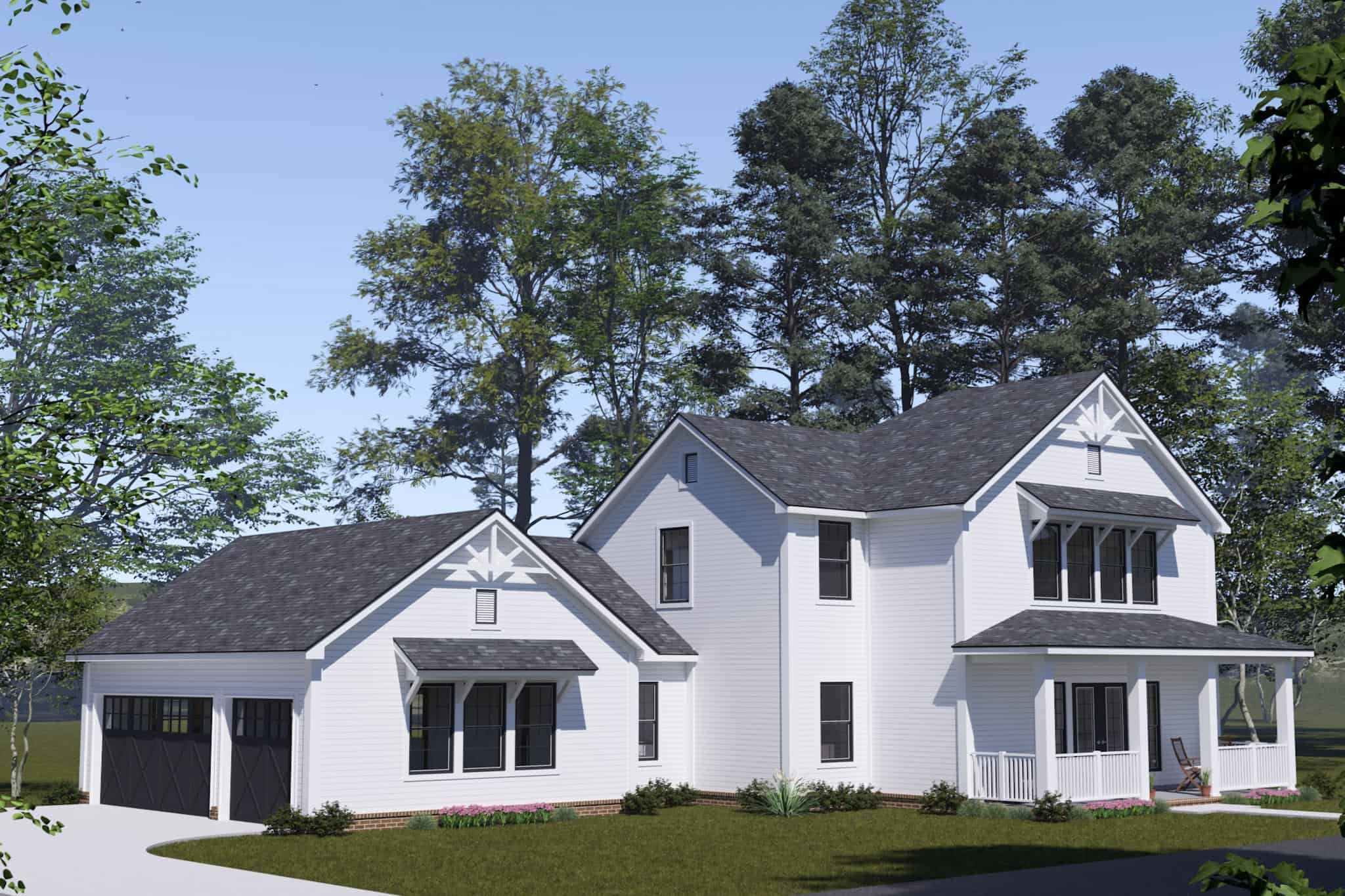 Left Side View of this 3-Bedroom,2394 Sq Ft Plan -178-1520