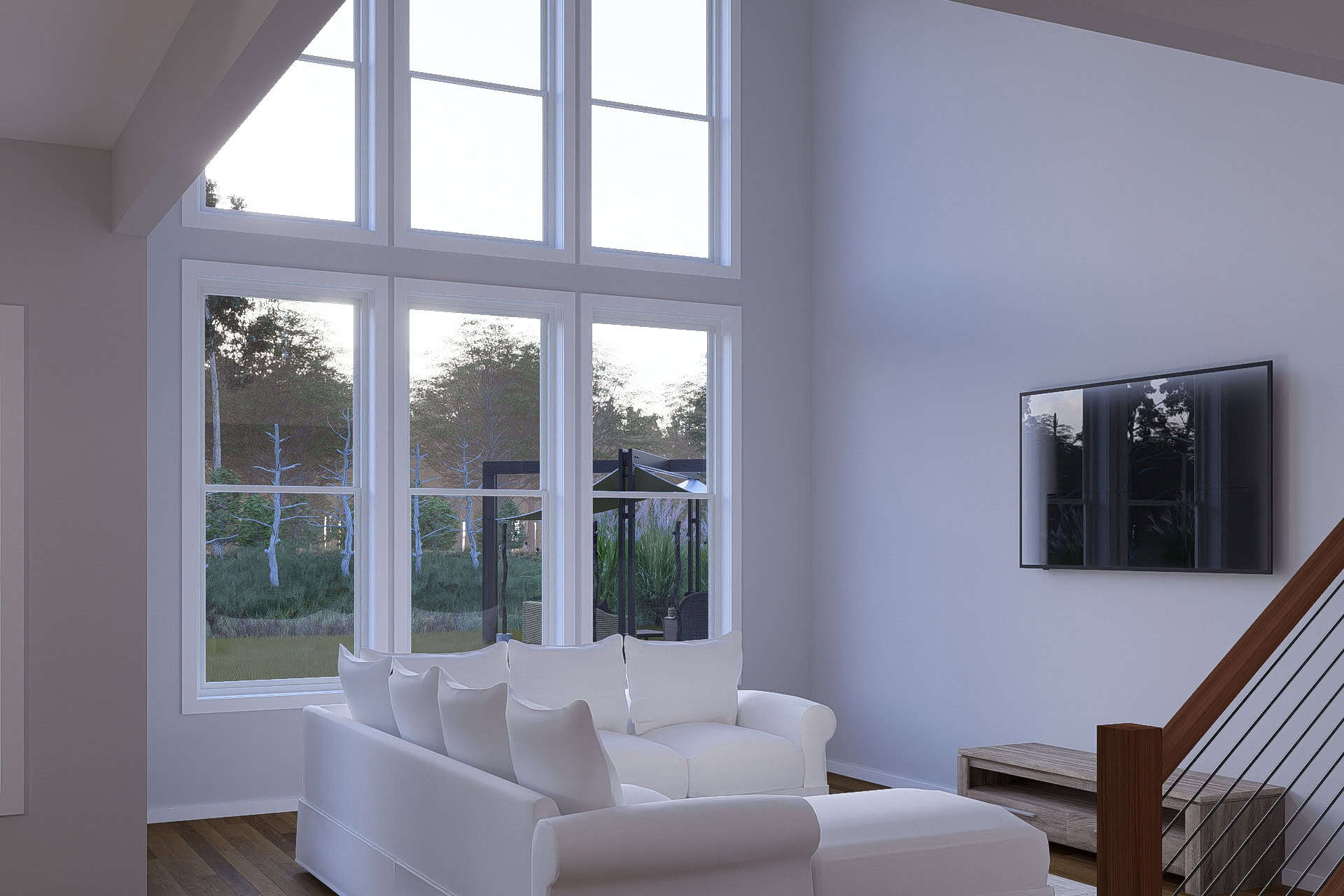 Living Room of this 4-Bedroom,2664 Sq Ft Plan -178-1522