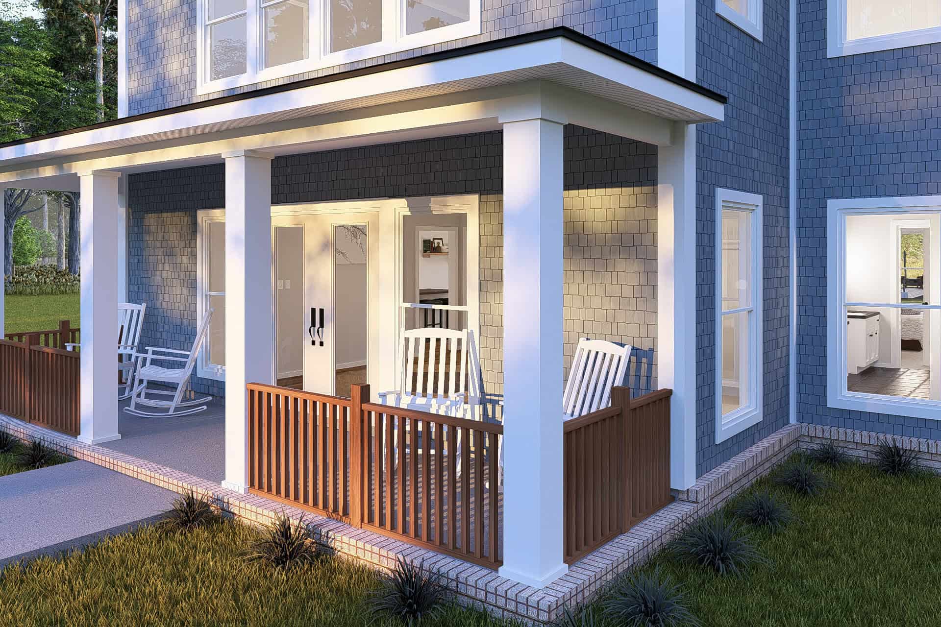 Porch of this 4-Bedroom,2664 Sq Ft Plan -178-1522
