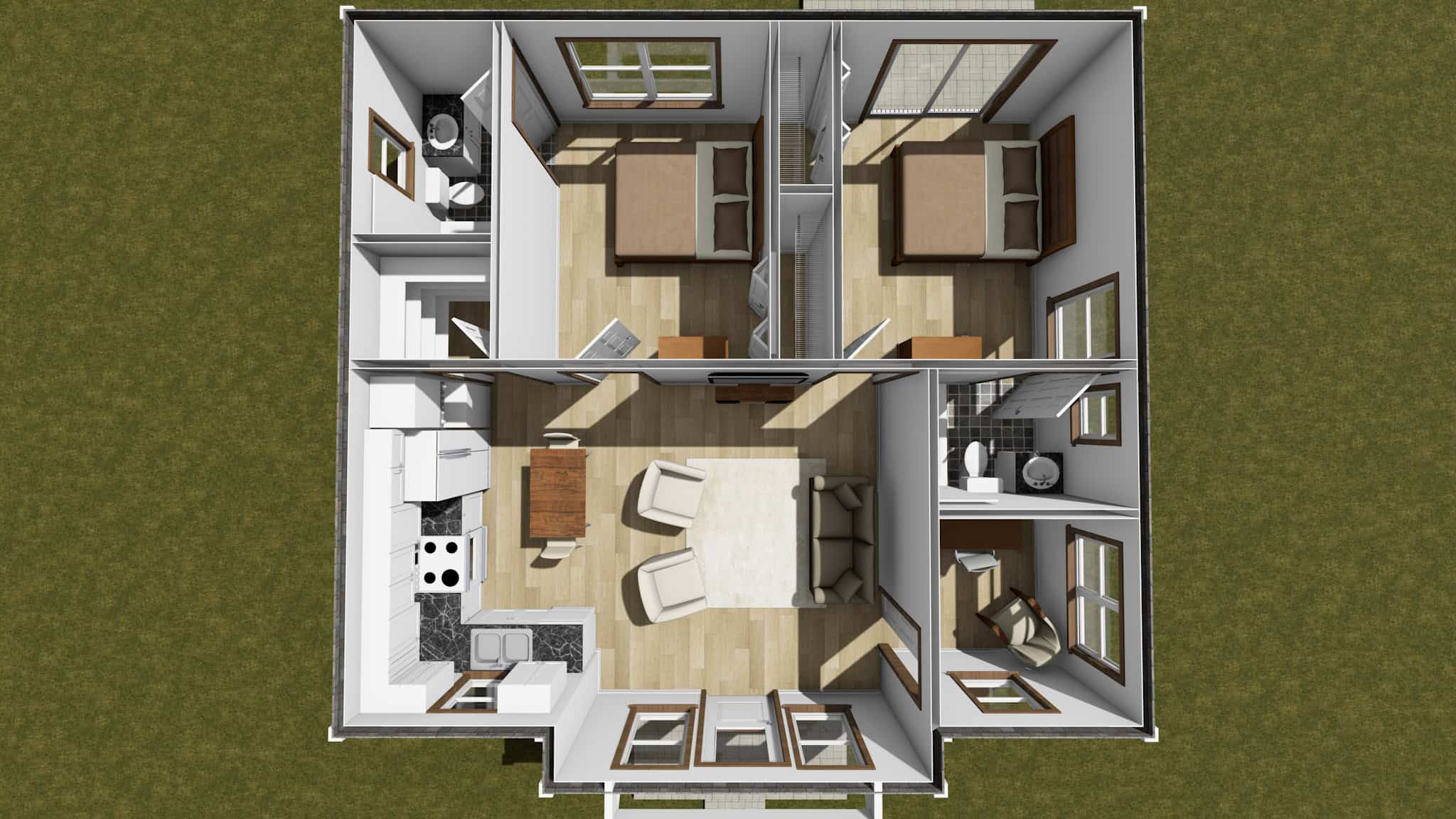 Home Other Image of this 2-Bedroom,820 Sq Ft Plan -178-1524