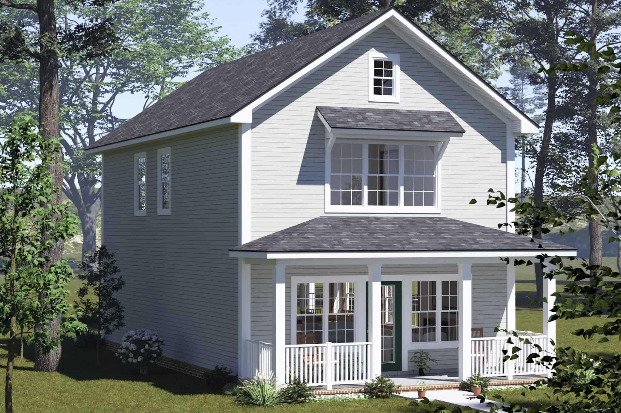 Left Side View of this 3-Bedroom,1585 Sq Ft Plan -178-1525