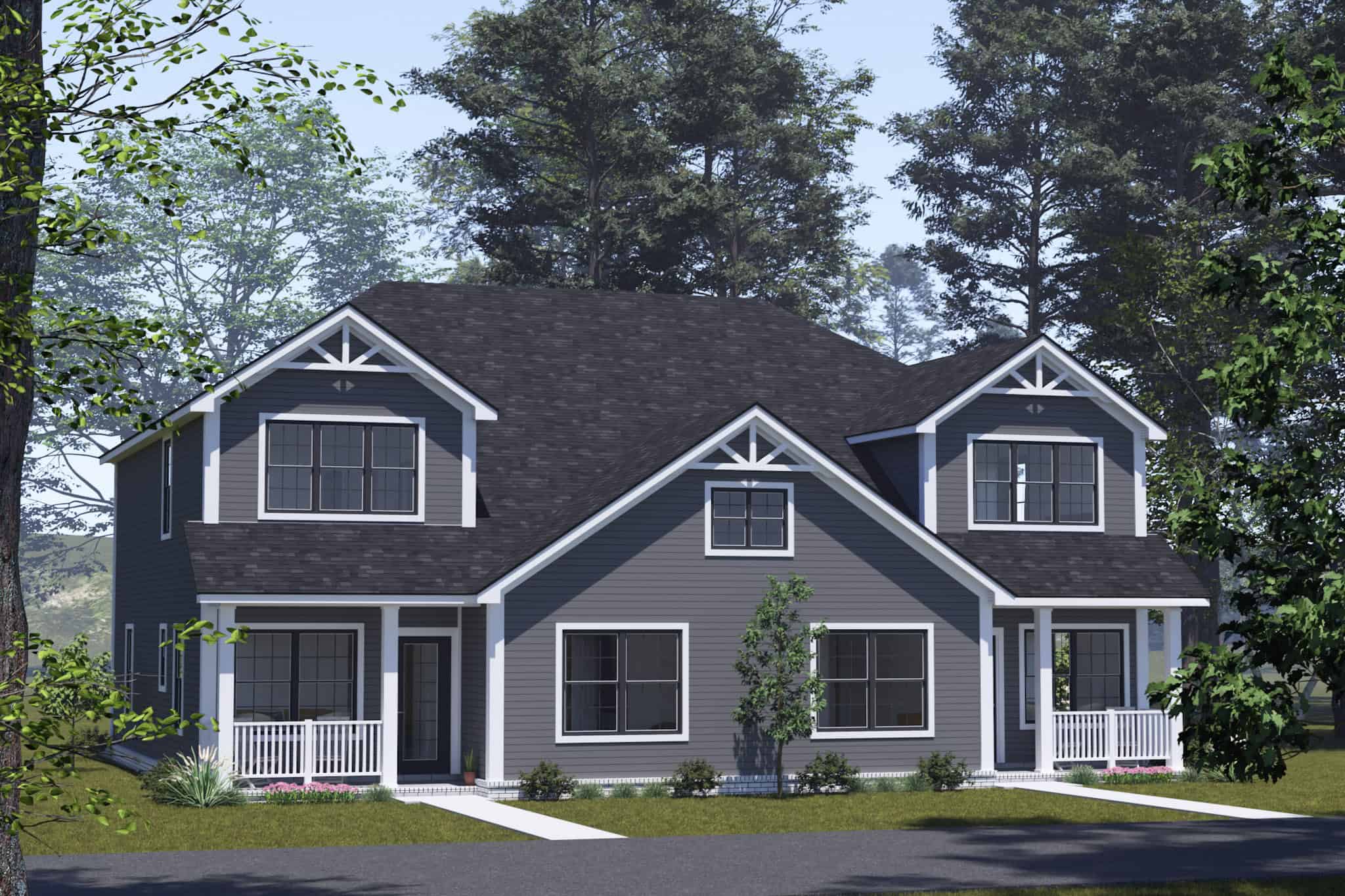 Left Side View of this 8-Bedroom,3538 Sq Ft Plan -178-1529