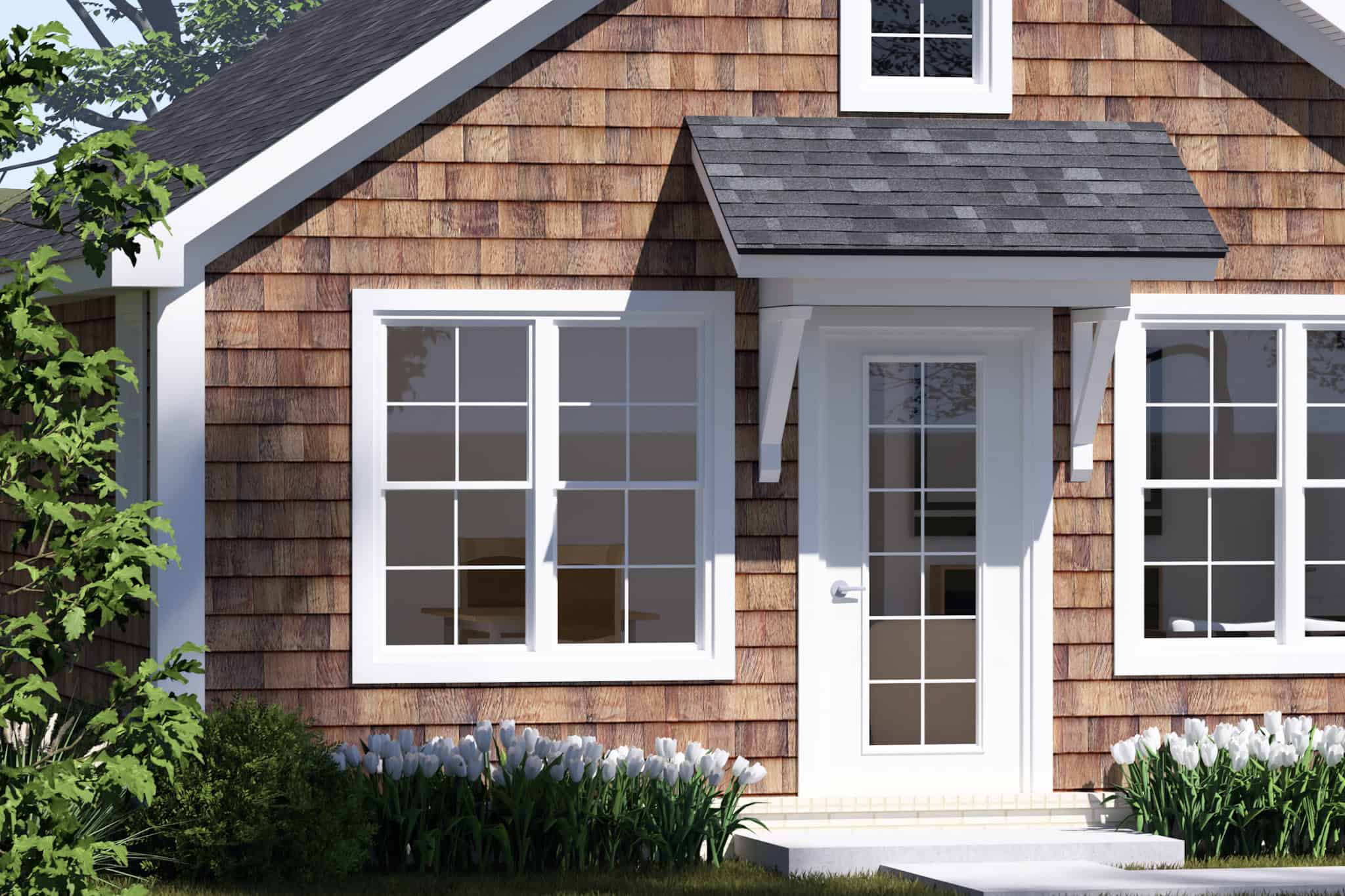 Front Door of this 2-Bedroom,627 Sq Ft Plan -178-1533