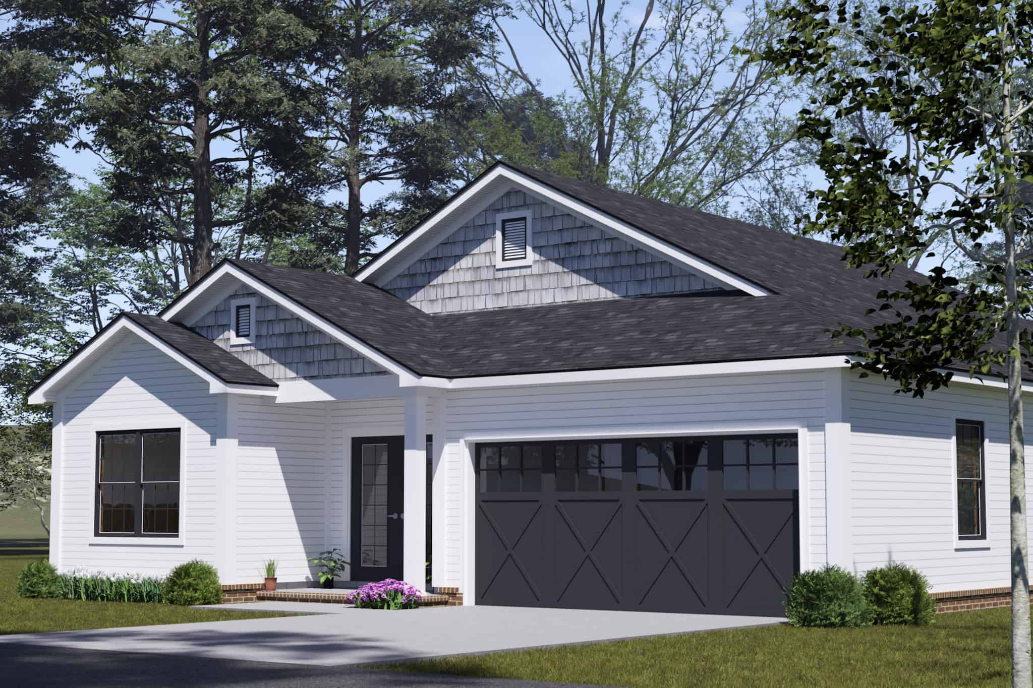 Right Side View of this 3-Bedroom,1498 Sq Ft Plan -178-1534