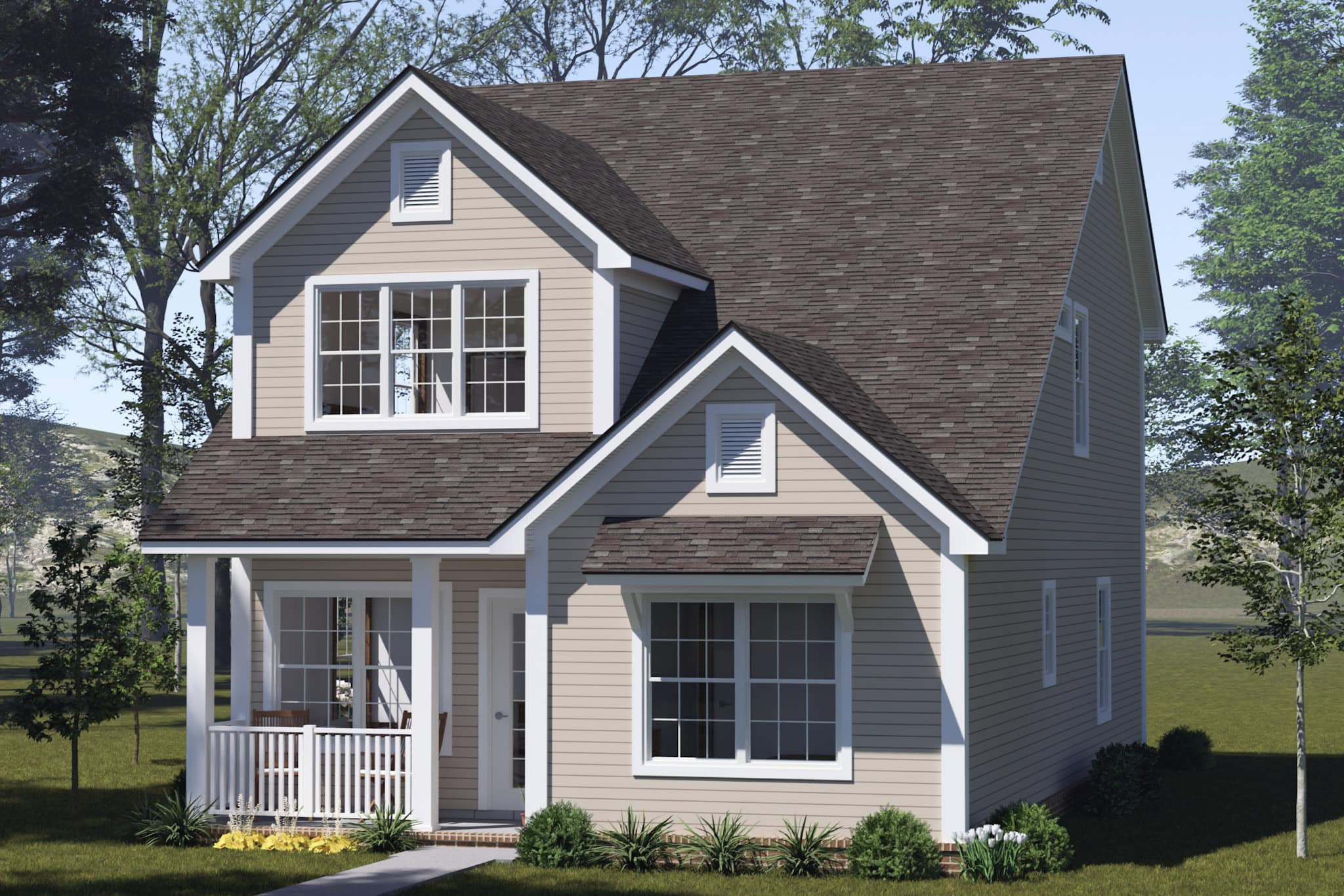 Right Side View of this 4-Bedroom,1769 Sq Ft Plan -178-1535
