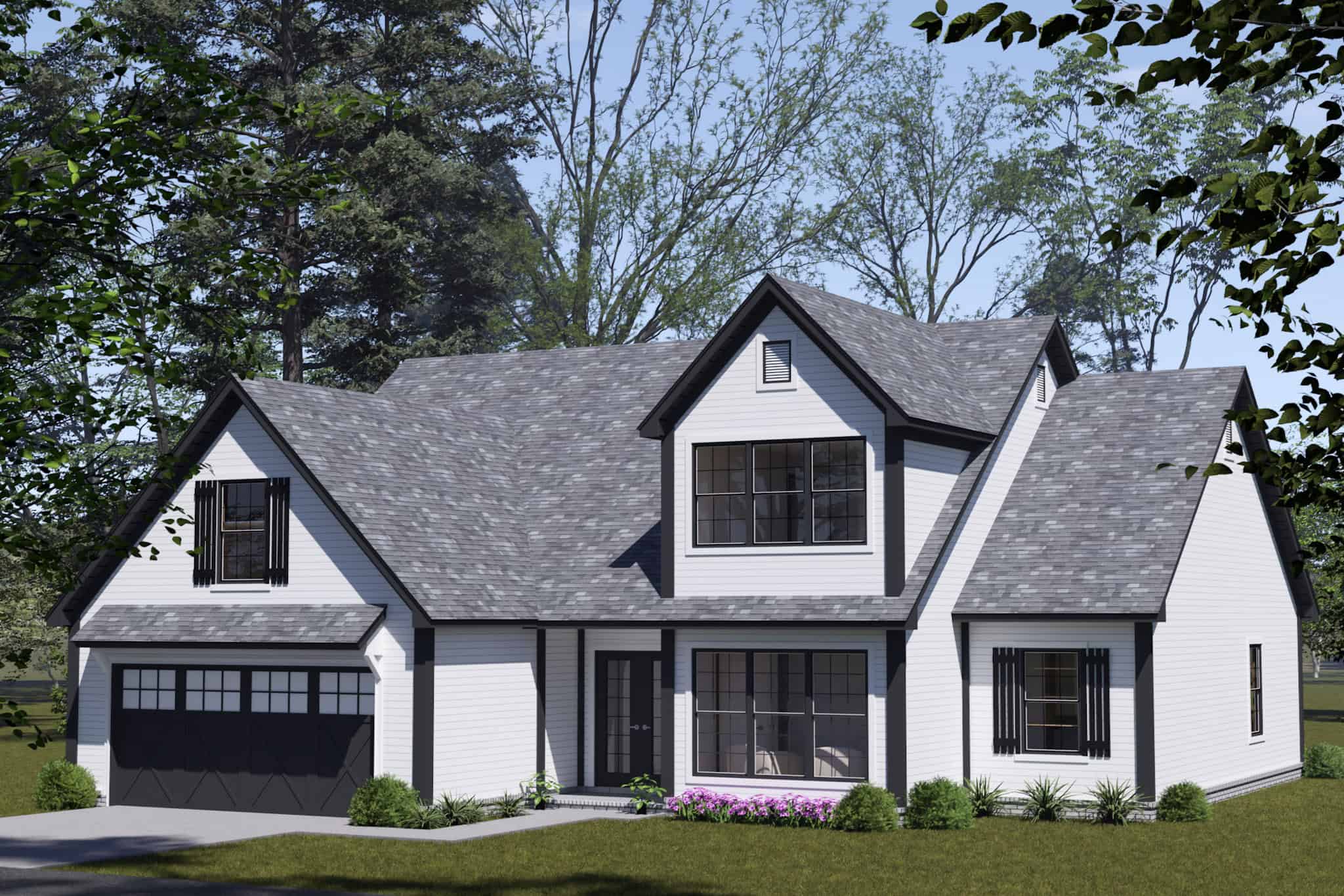Right Side View of this 3-Bedroom,1969 Sq Ft Plan -178-1539