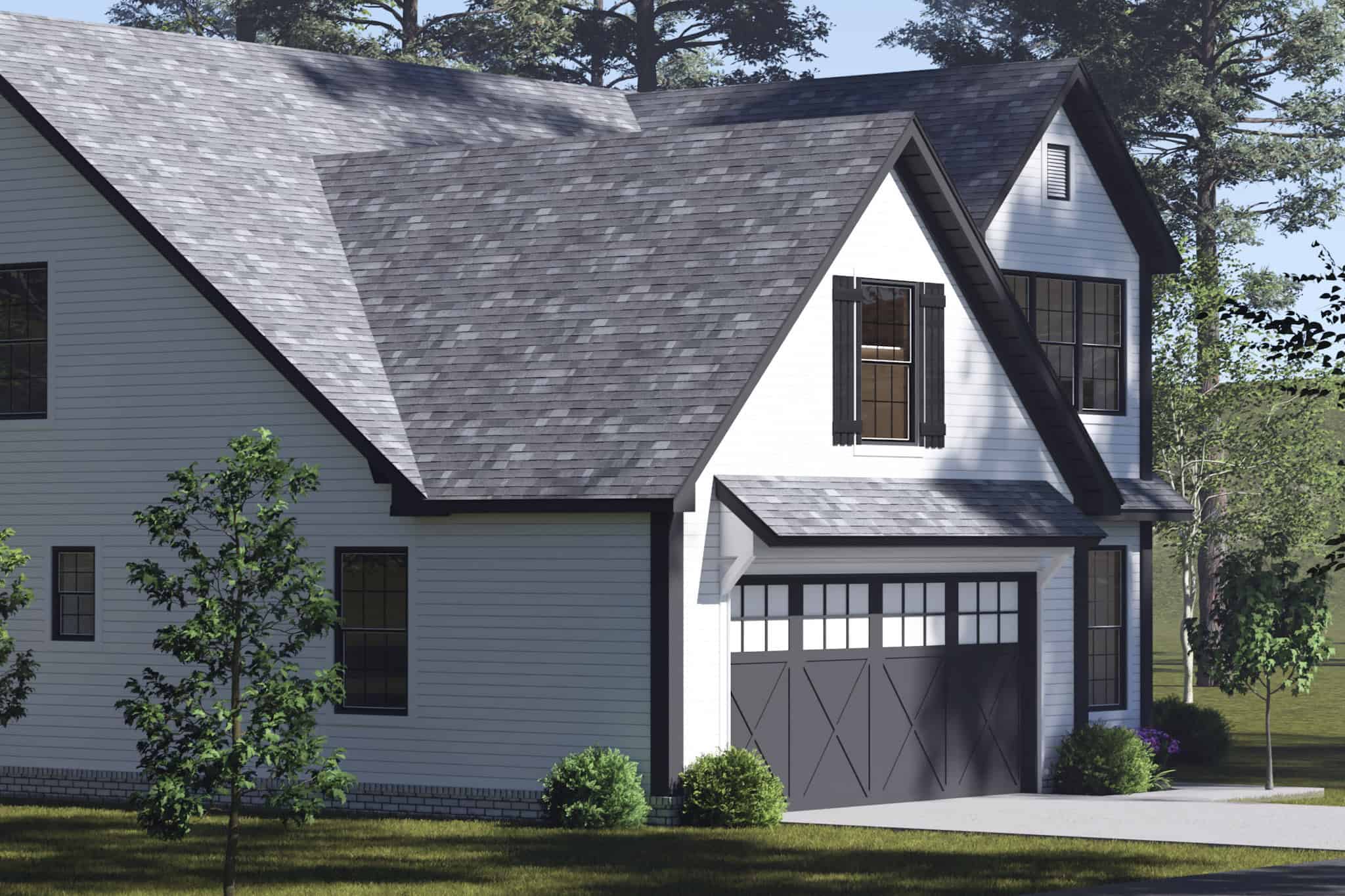 Left Side View of this 3-Bedroom,1969 Sq Ft Plan -178-1539