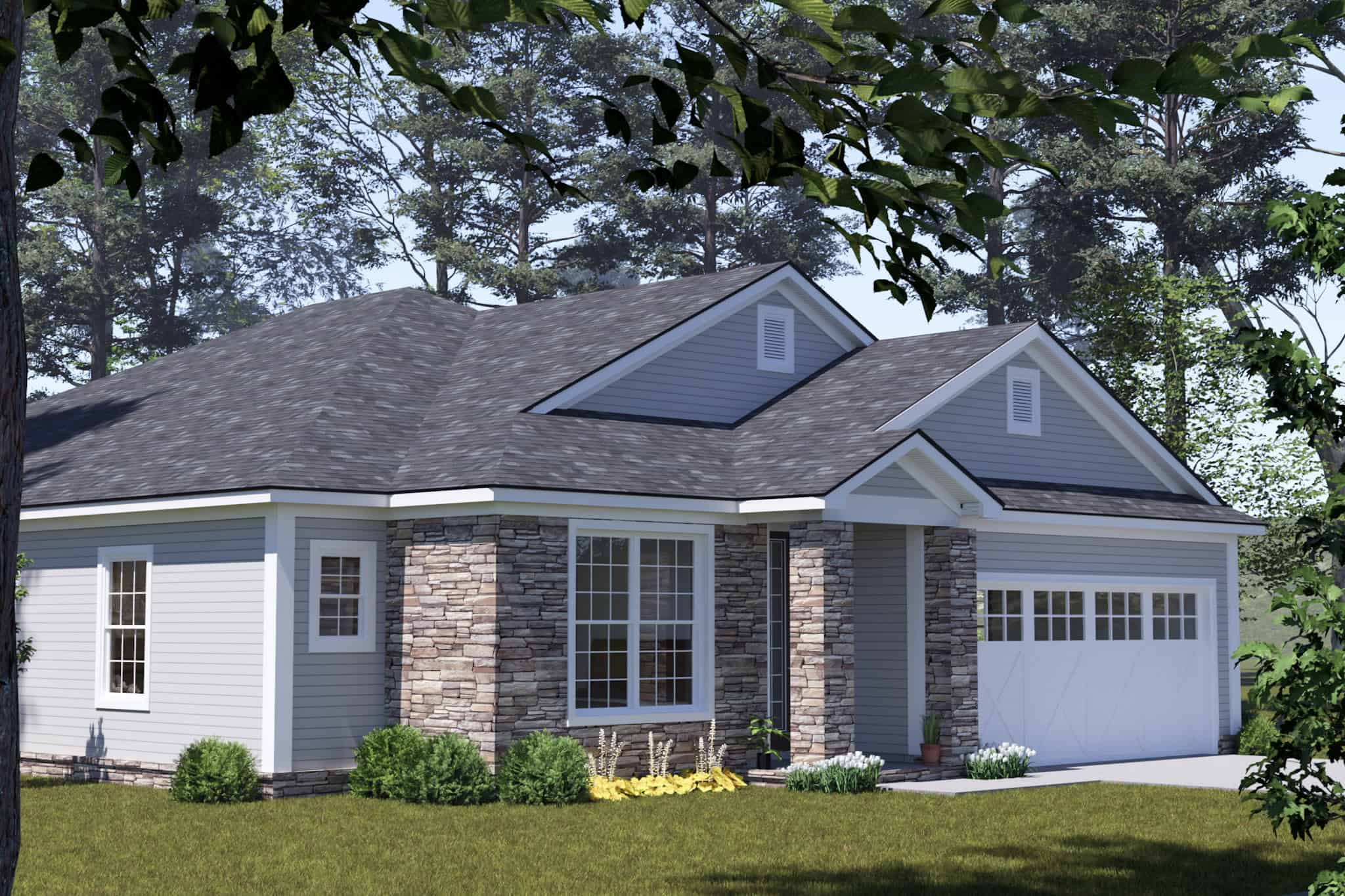 Left Side View of this 4-Bedroom,1764 Sq Ft Plan -178-1541