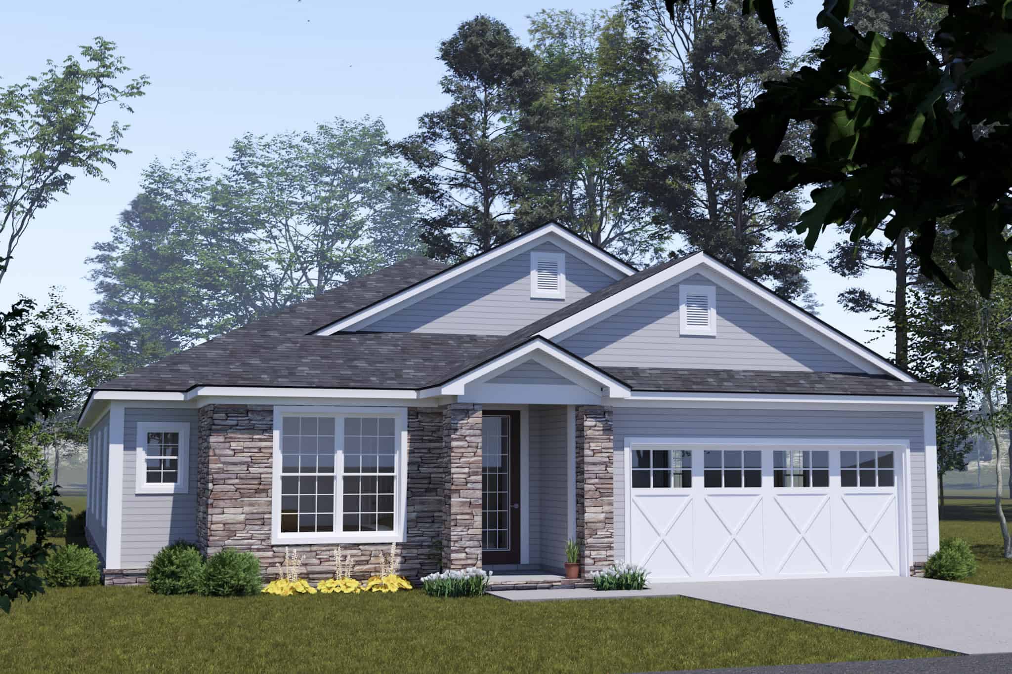 Left Side View of this 4-Bedroom,1764 Sq Ft Plan -178-1541