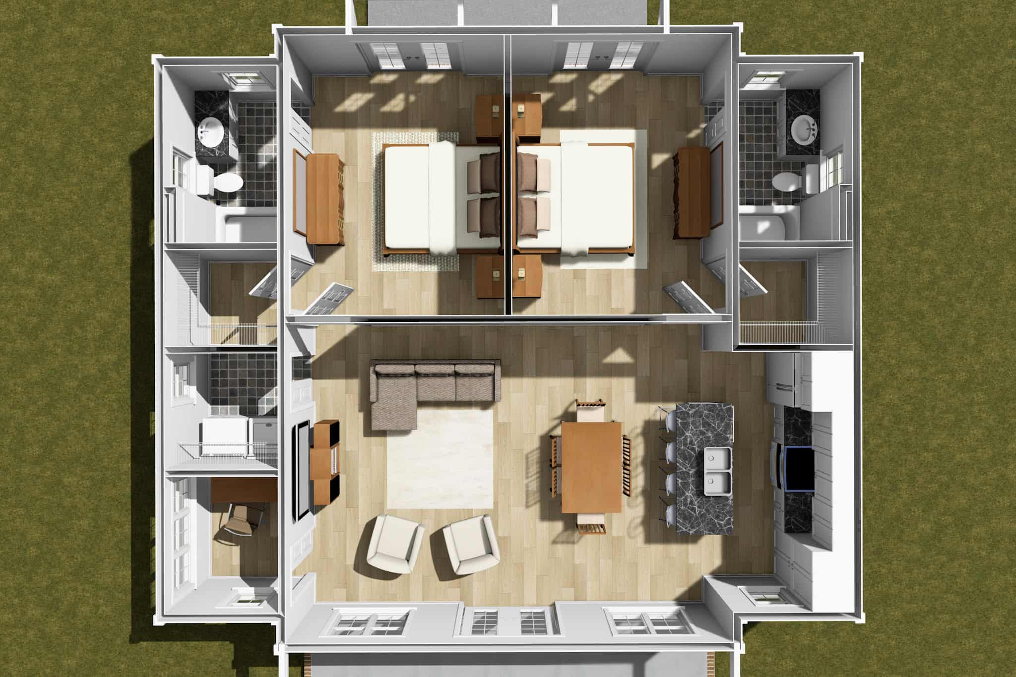 Home Other Image of this 2-Bedroom,1049 Sq Ft Plan -178-1545