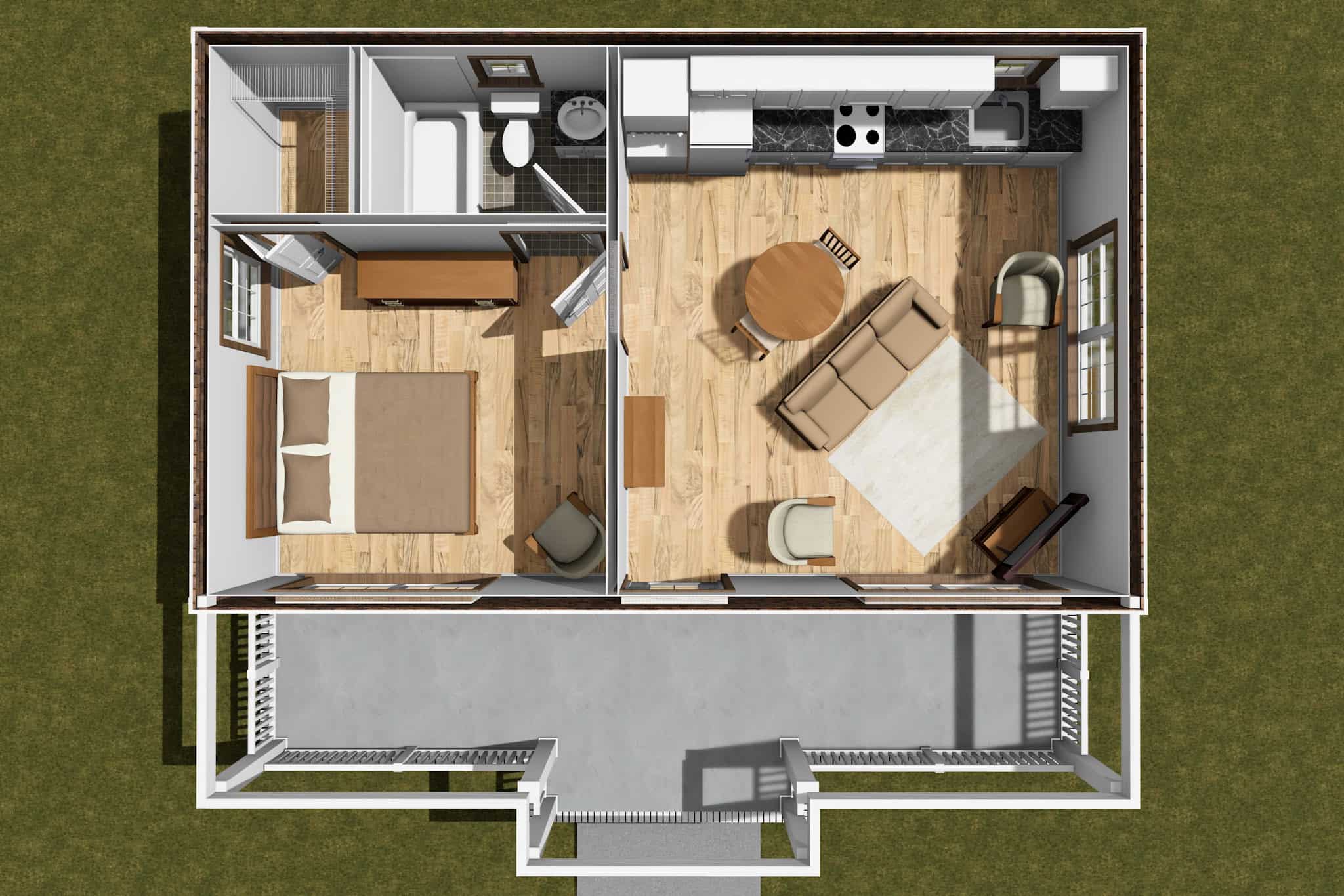 Home Other Image of this 1-Bedroom,476 Sq Ft Plan -178-1547