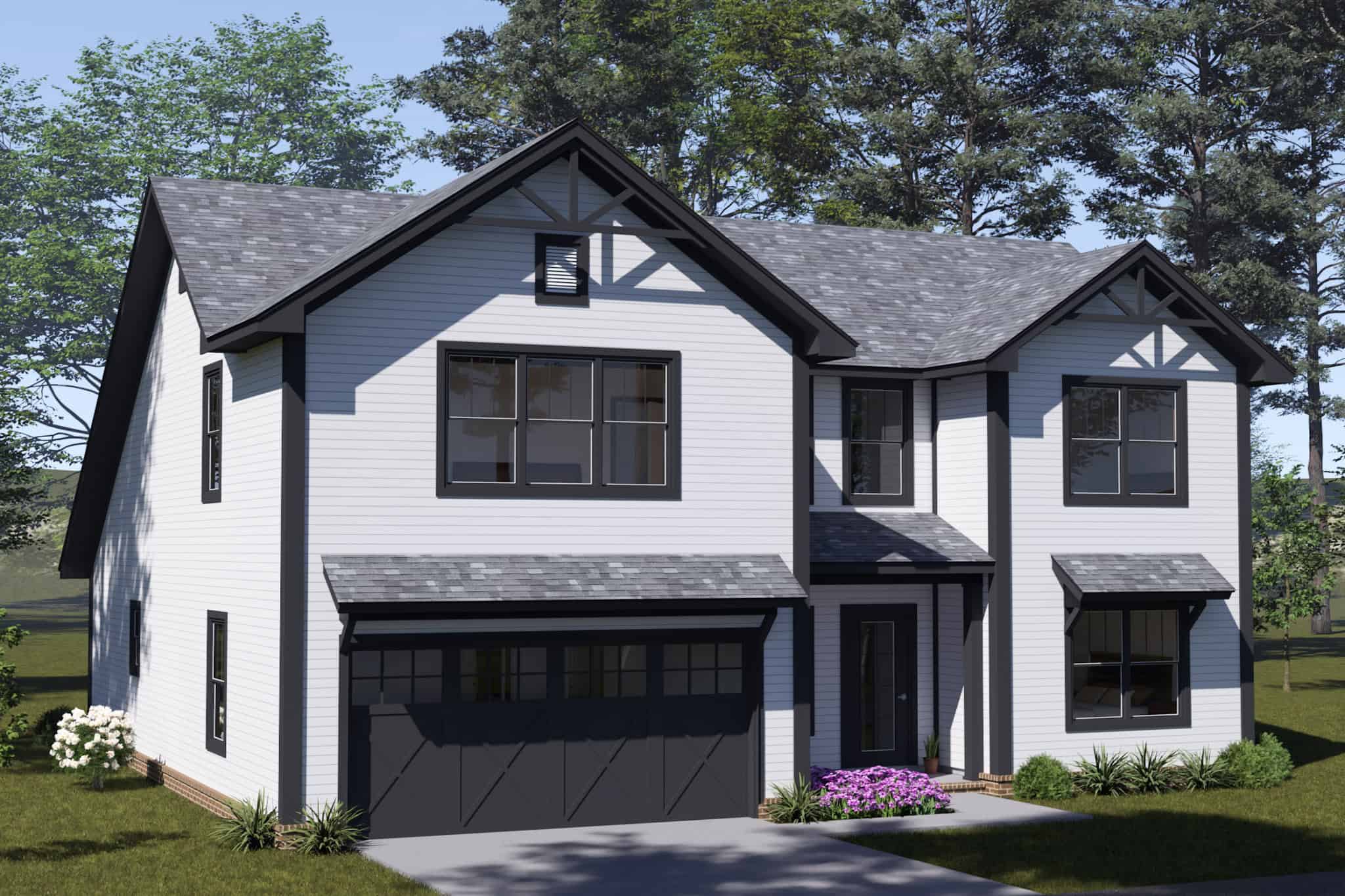 Left Side View of this 4-Bedroom,2045 Sq Ft Plan -178-1548