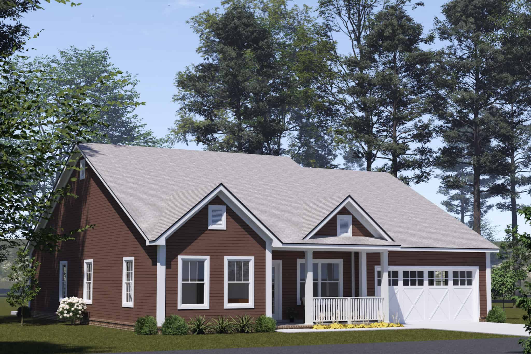 Left Side View of this 4-Bedroom,1854 Sq Ft Plan -178-1549