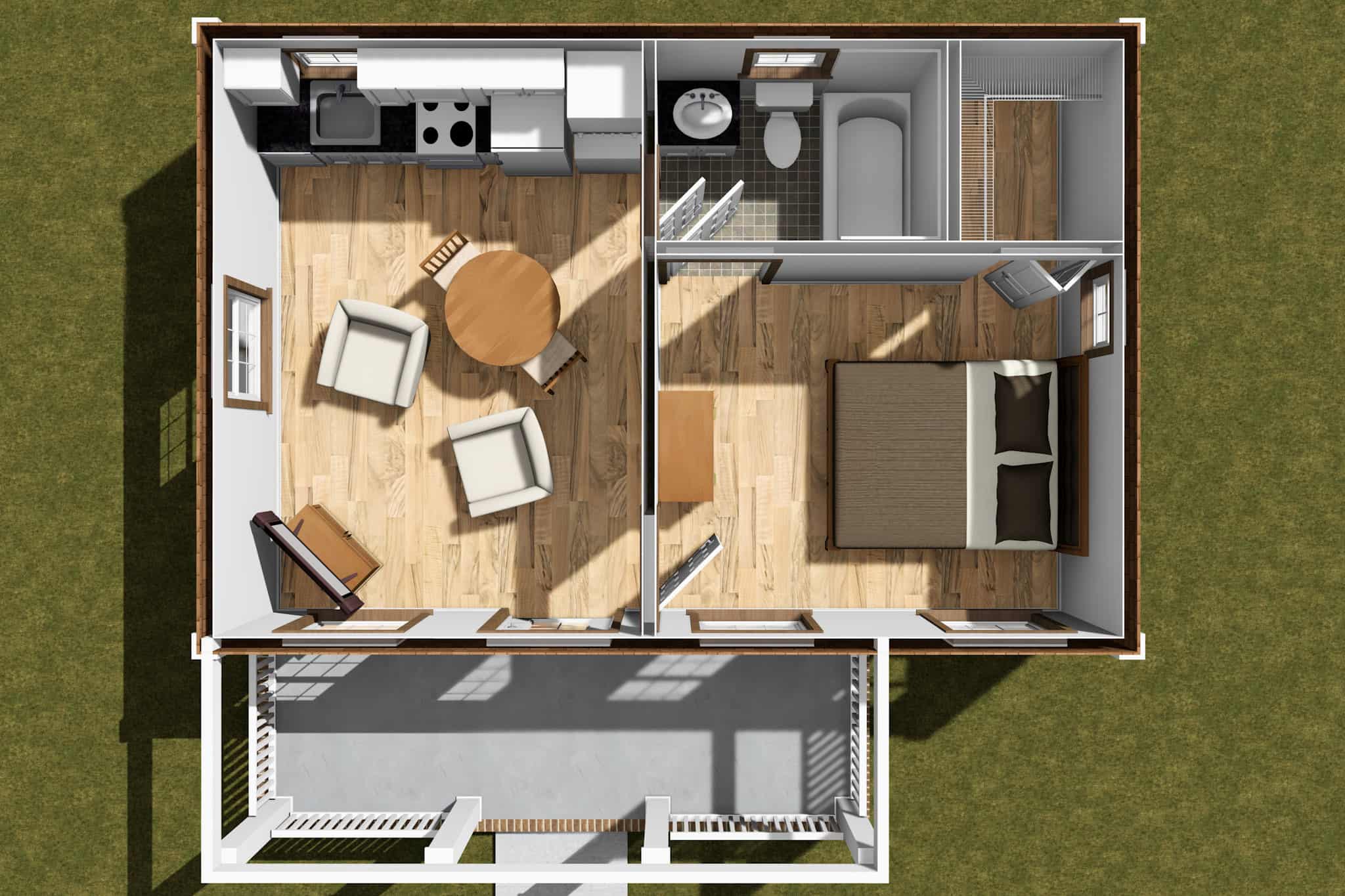 Home Other Image of this 1-Bedroom,384 Sq Ft Plan -178-1553