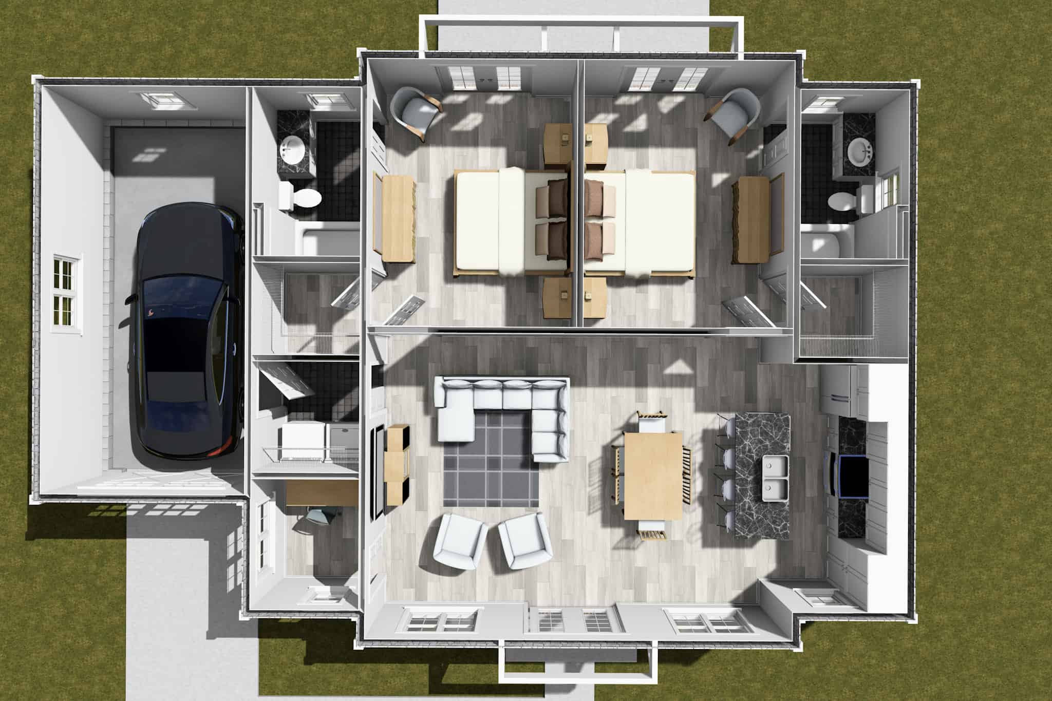 Home Other Image of this 2-Bedroom,1049 Sq Ft Plan -178-1556