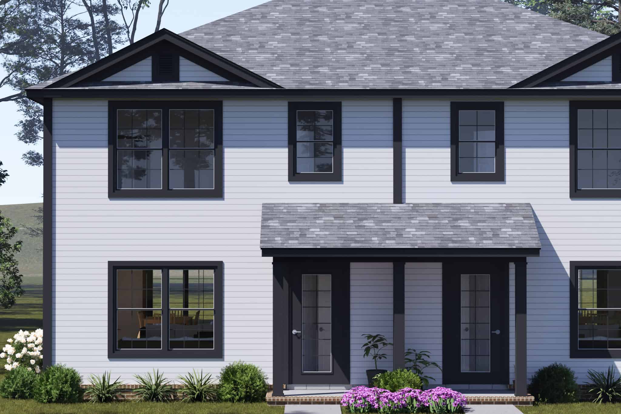 Front Door of this 6-Bedroom,2560 Sq Ft Plan -178-1557