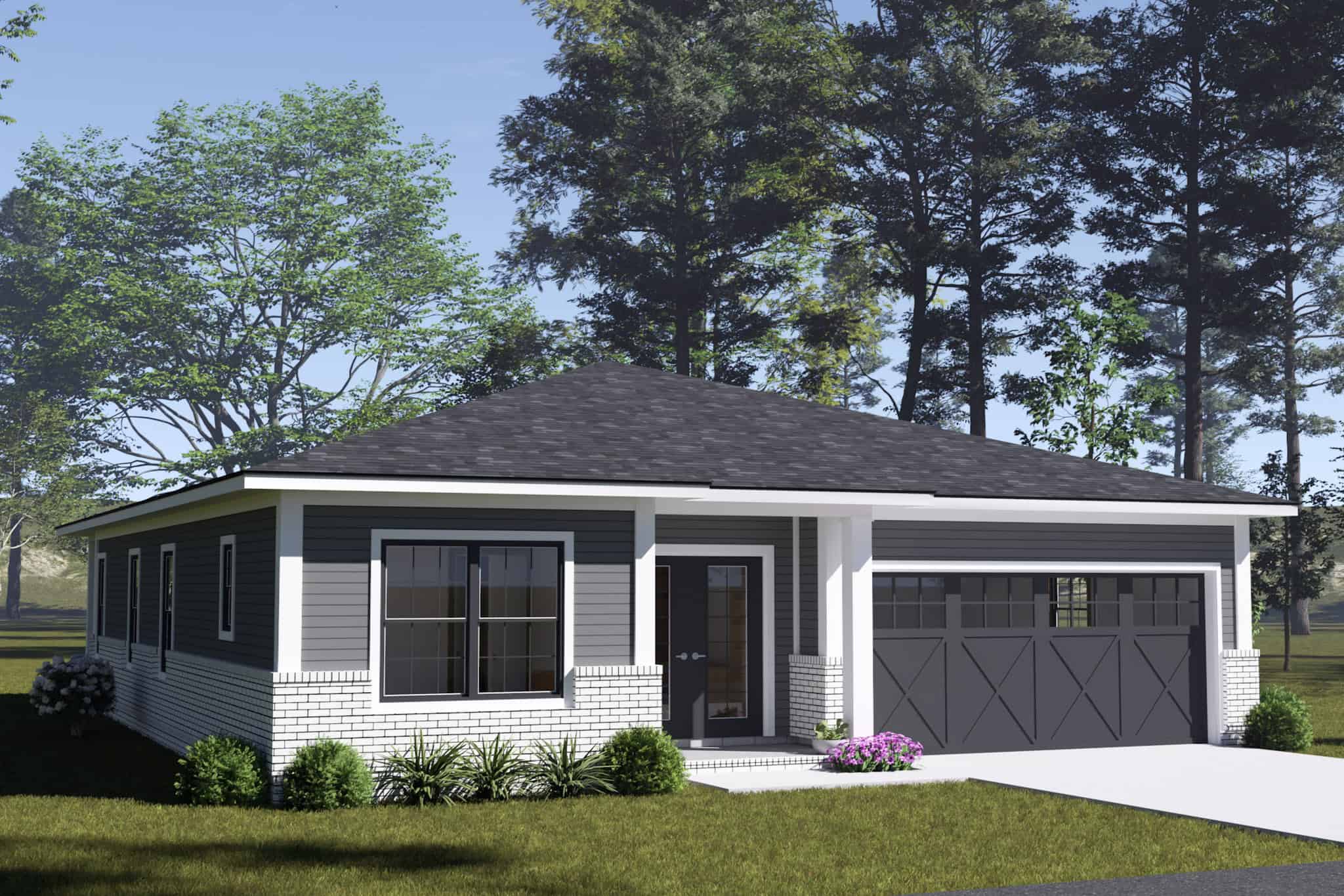Left Side View of this 3-Bedroom,1498 Sq Ft Plan -178-1559