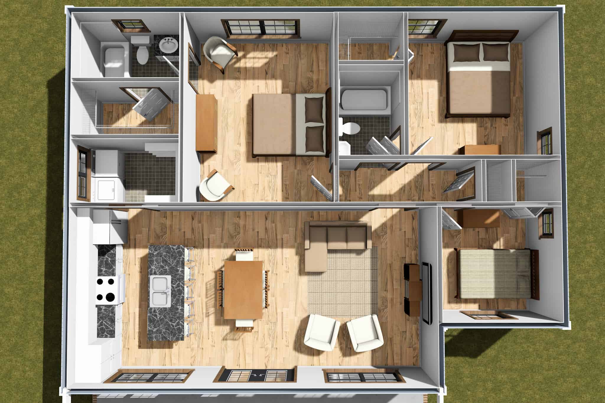 Home Other Image of this 3-Bedroom,1122 Sq Ft Plan -178-1560