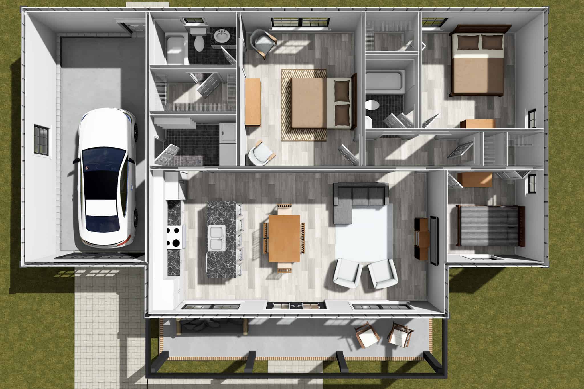 Home Other Image of this 3-Bedroom,1122 Sq Ft Plan -178-1564