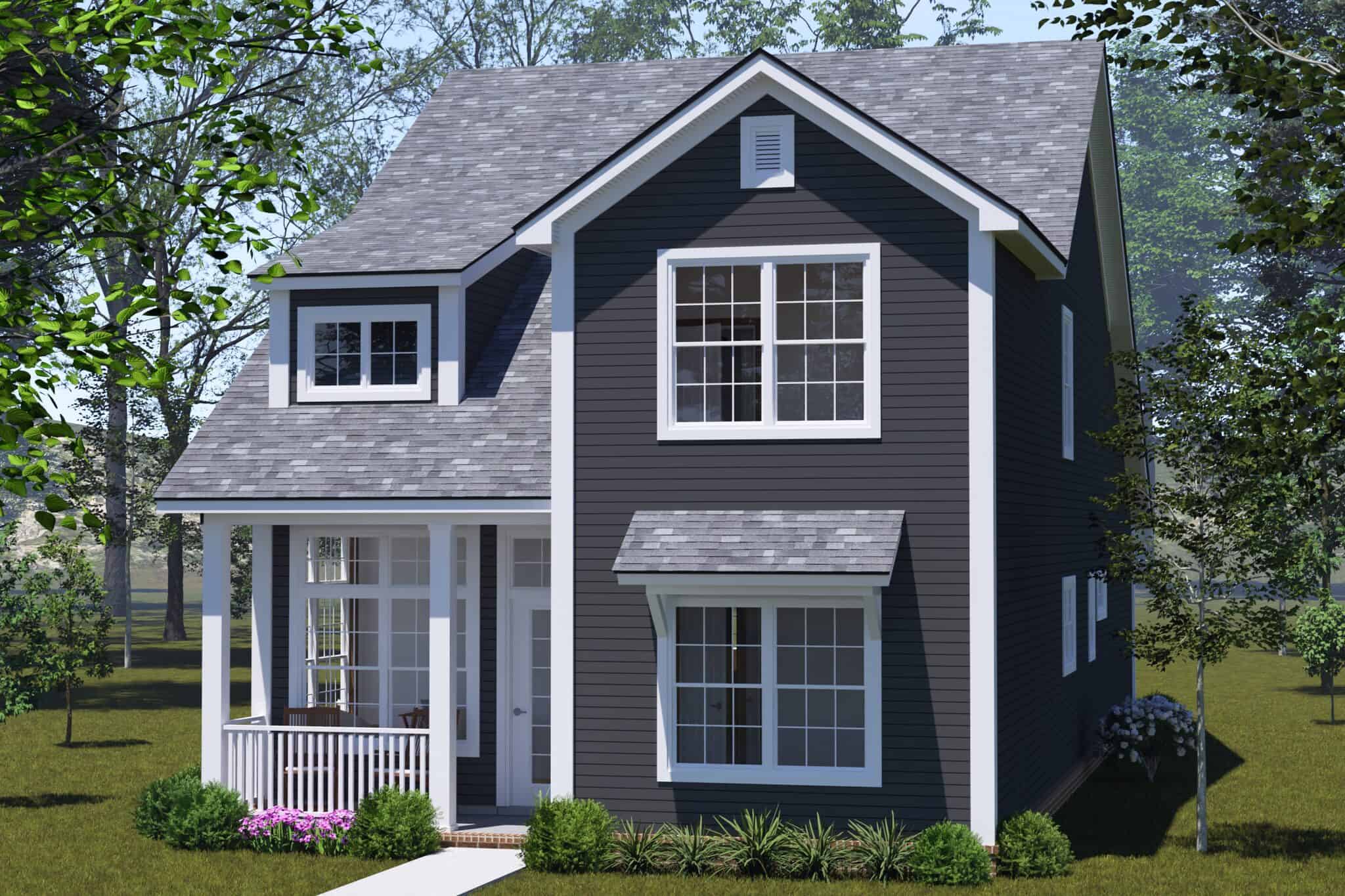 Front View of this 3-Bedroom,1643 Sq Ft Plan -178-1571