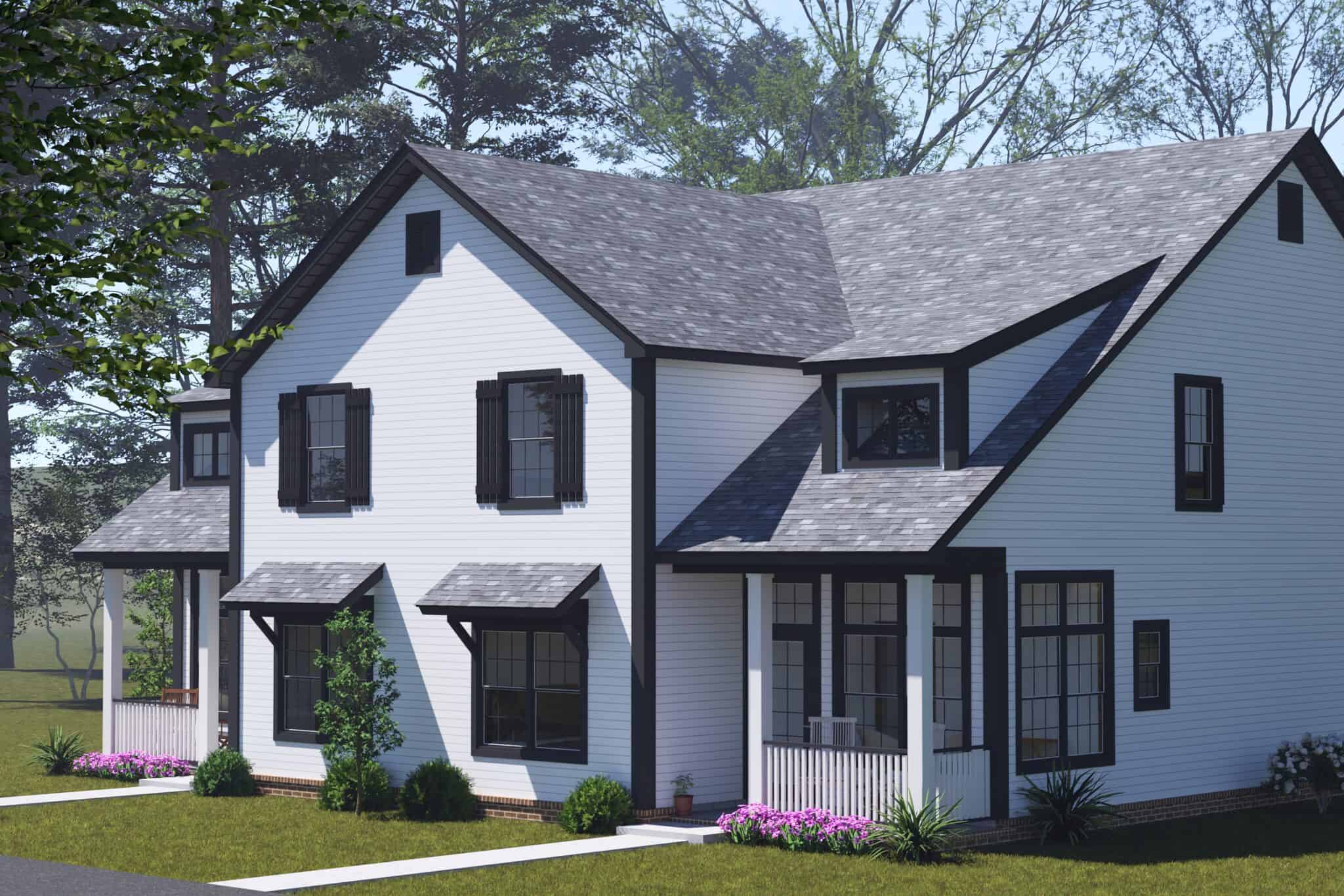 Right Side View of this 3-Bedroom,1643 Sq Ft Plan -178-1574