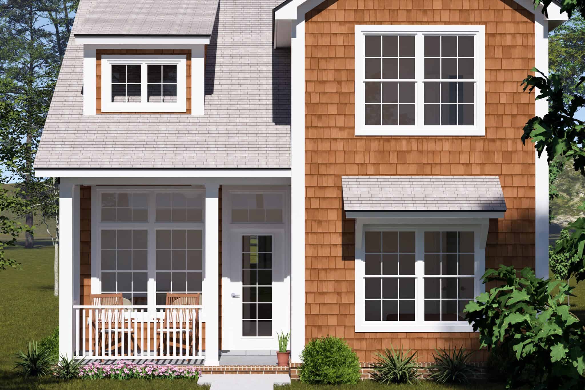 Front View of this 4-Bedroom,1812 Sq Ft Plan -178-1579