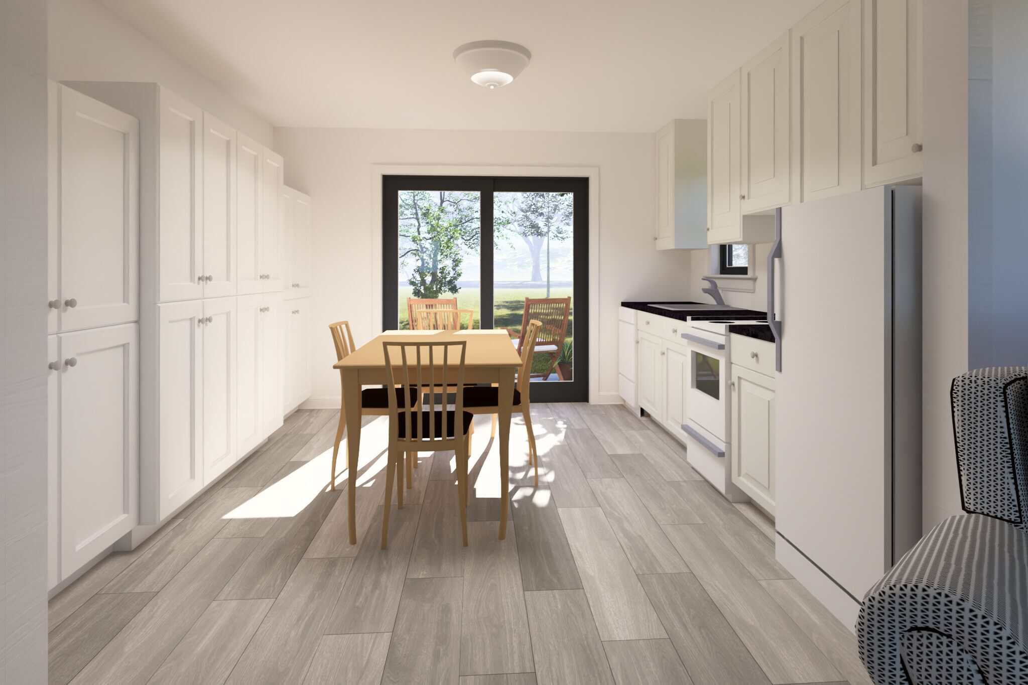 Dining Room of this 2-Bedroom,751 Sq Ft Plan -178-1580