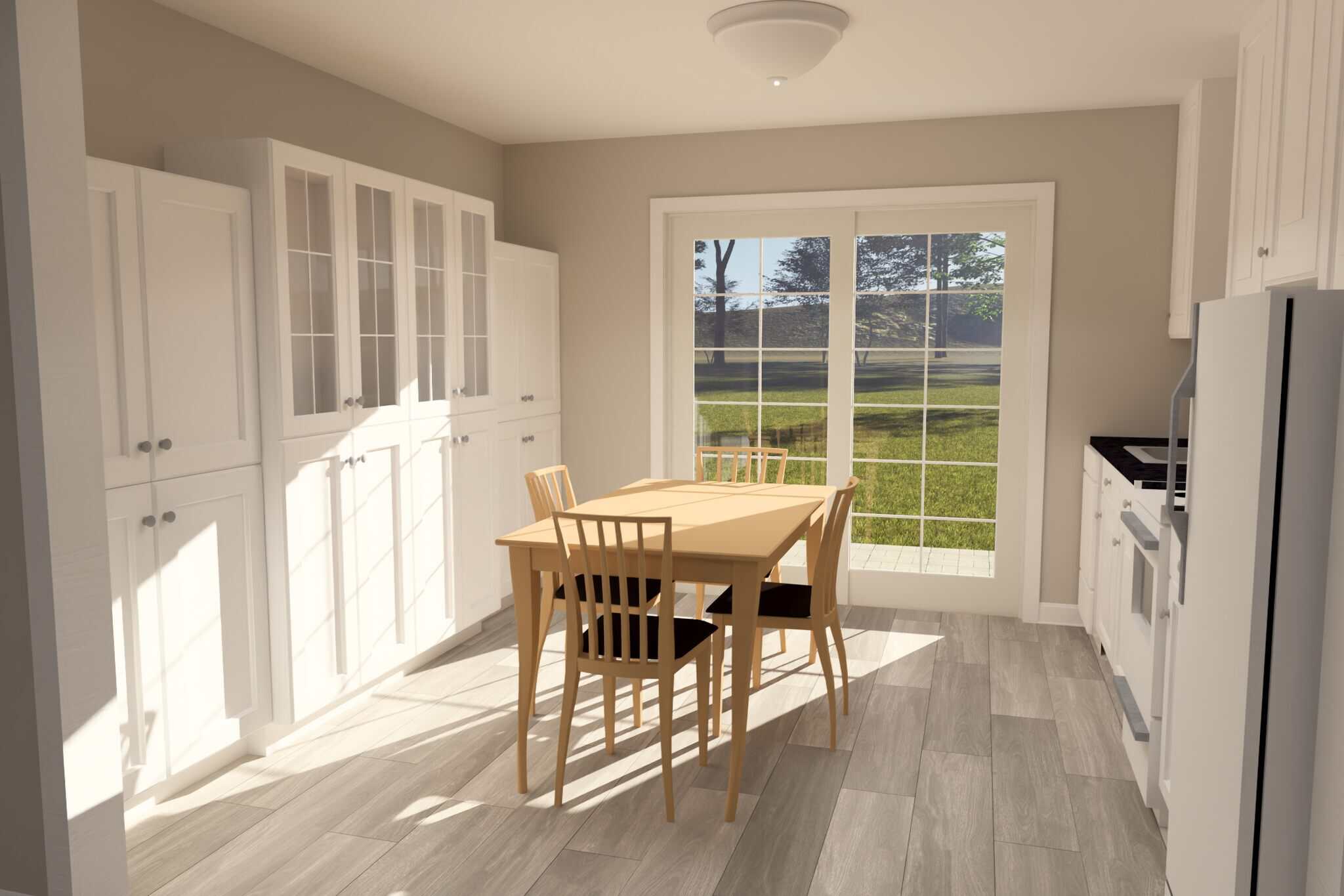 Dining Room of this 2-Bedroom,751 Sq Ft Plan -178-1581