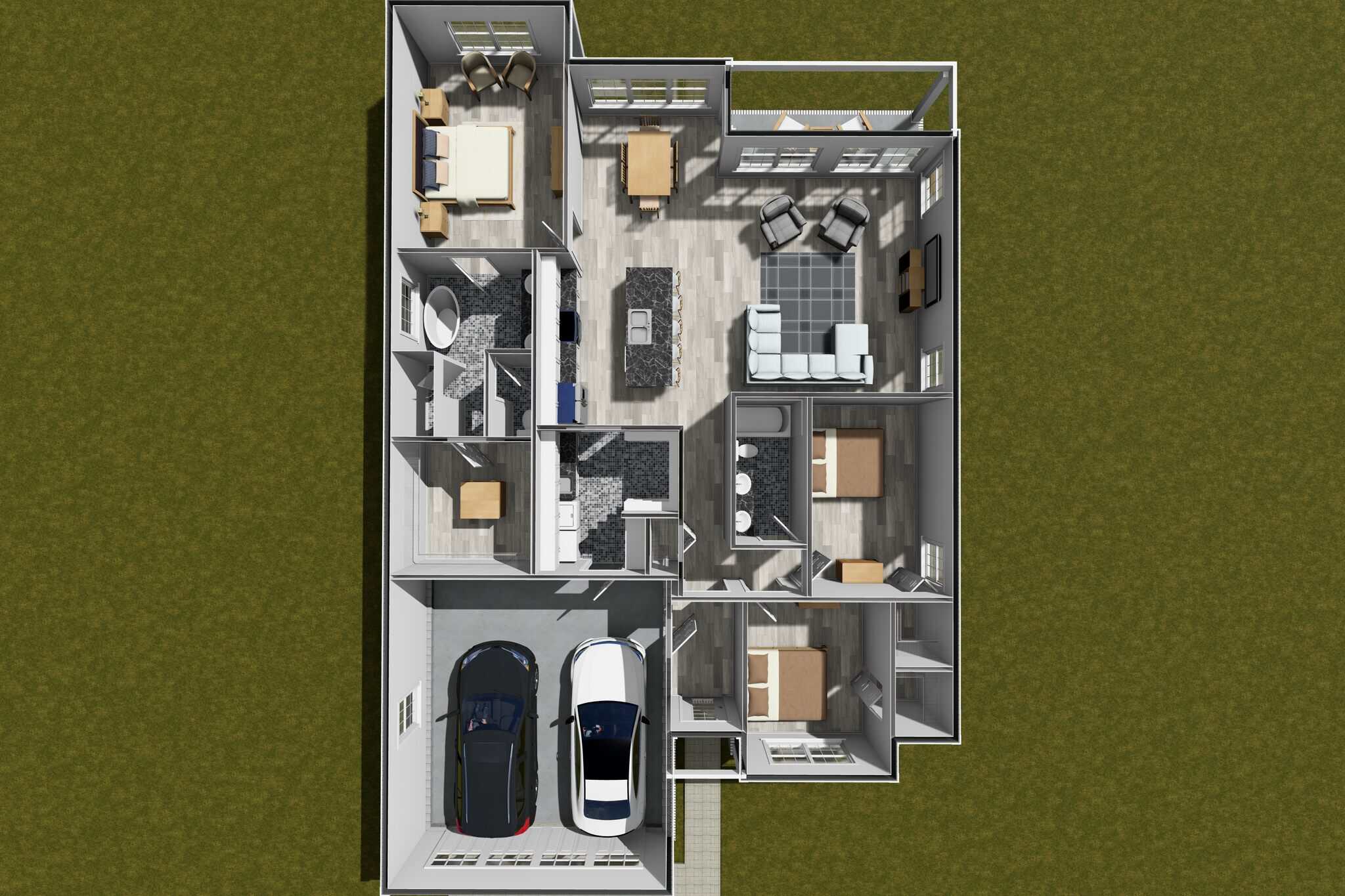 Home Exterior Photograph of this 3-Bedroom,1680 Sq Ft Plan -178-1582