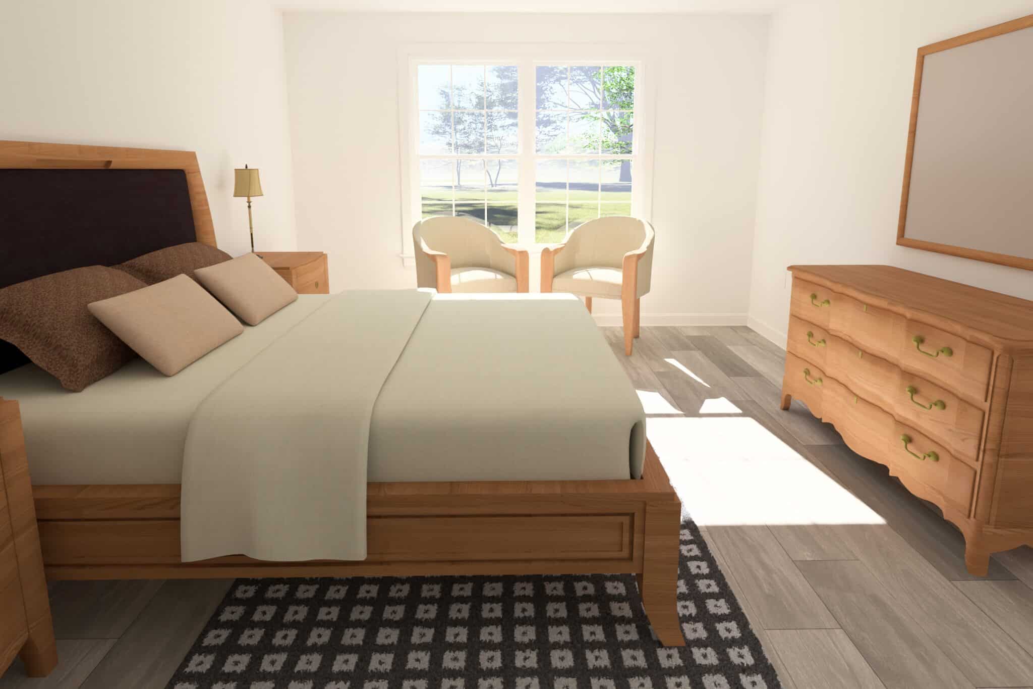 Bedroom of this 3-Bedroom,1680 Sq Ft Plan -178-1582