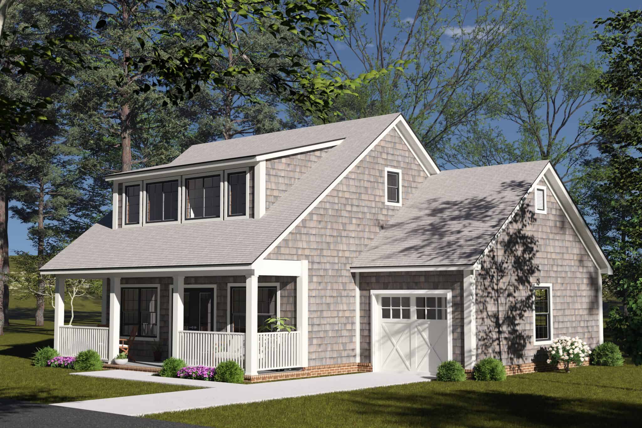 Right Side View of this 3-Bedroom,1288 Sq Ft Plan -178-1584