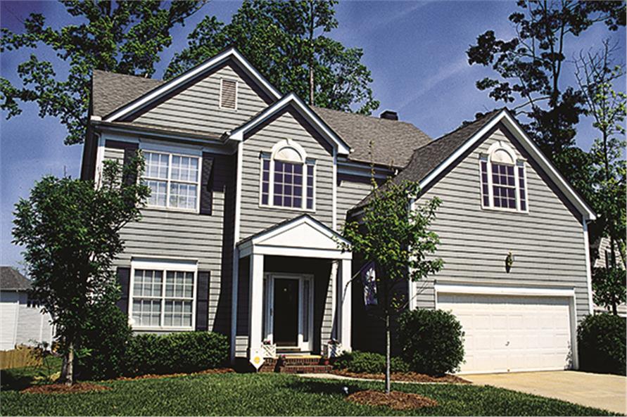 3-Bedroom, 1764 Sq Ft Traditional Home Plan - 180-1004 - Main Exterior